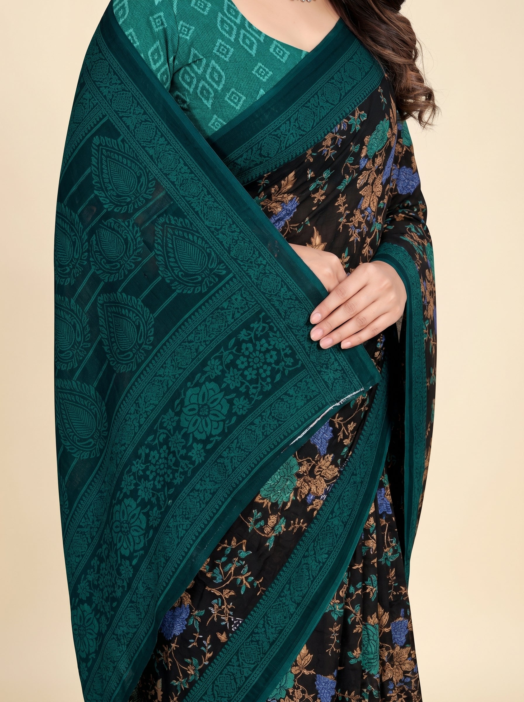 Pallu close-up