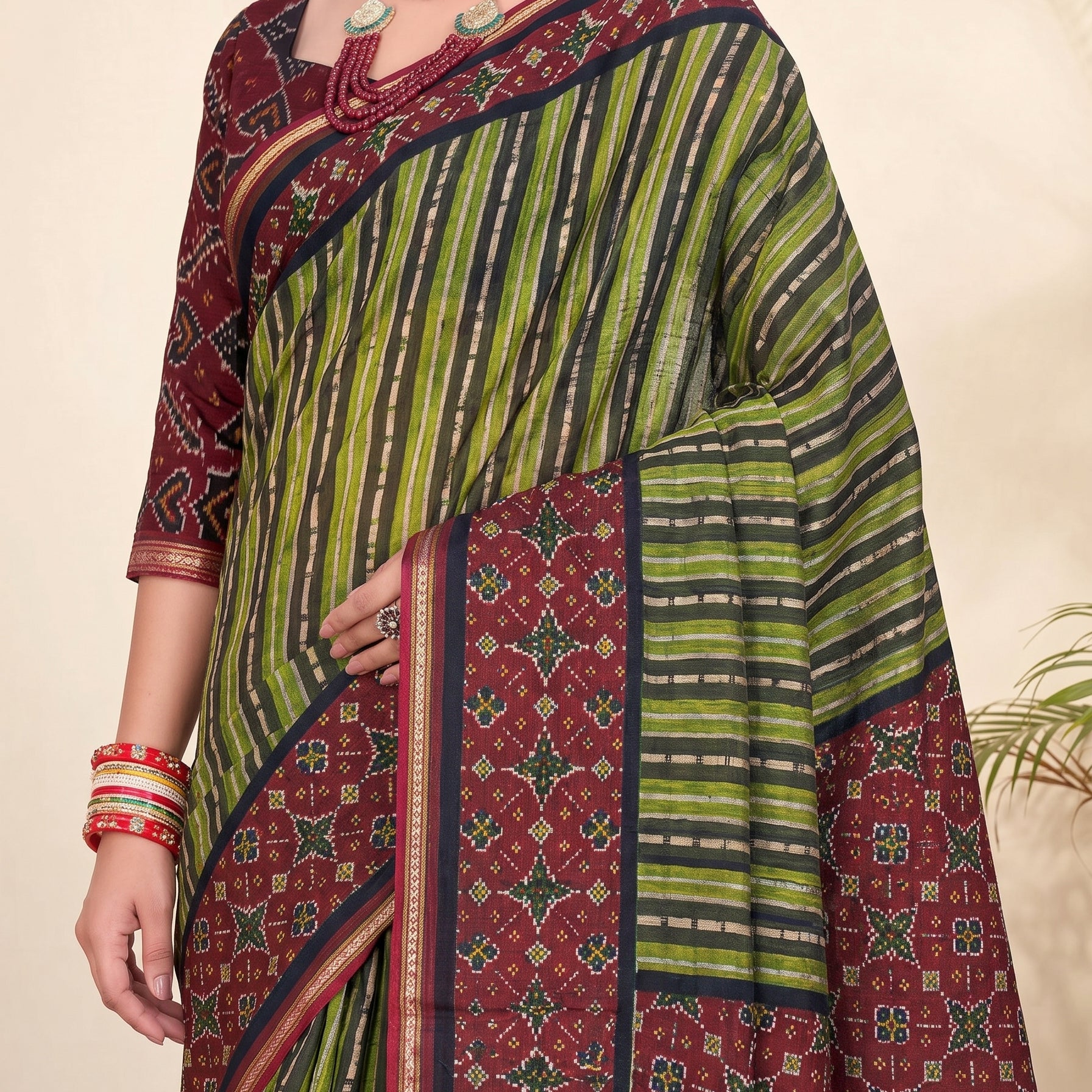 Pallu close-up [sku:JA 14648]