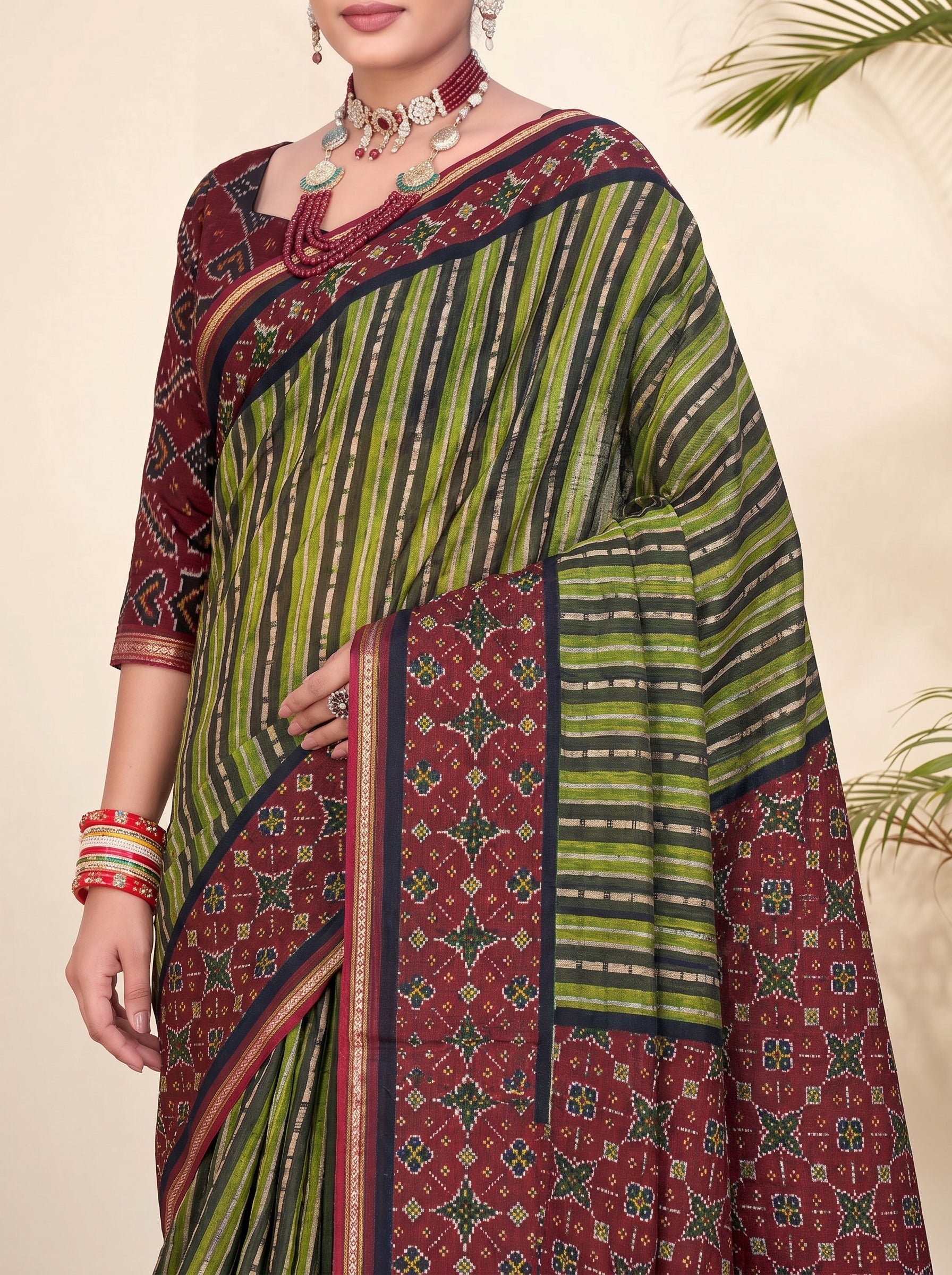 Pallu close-up [sku:JA 14648]