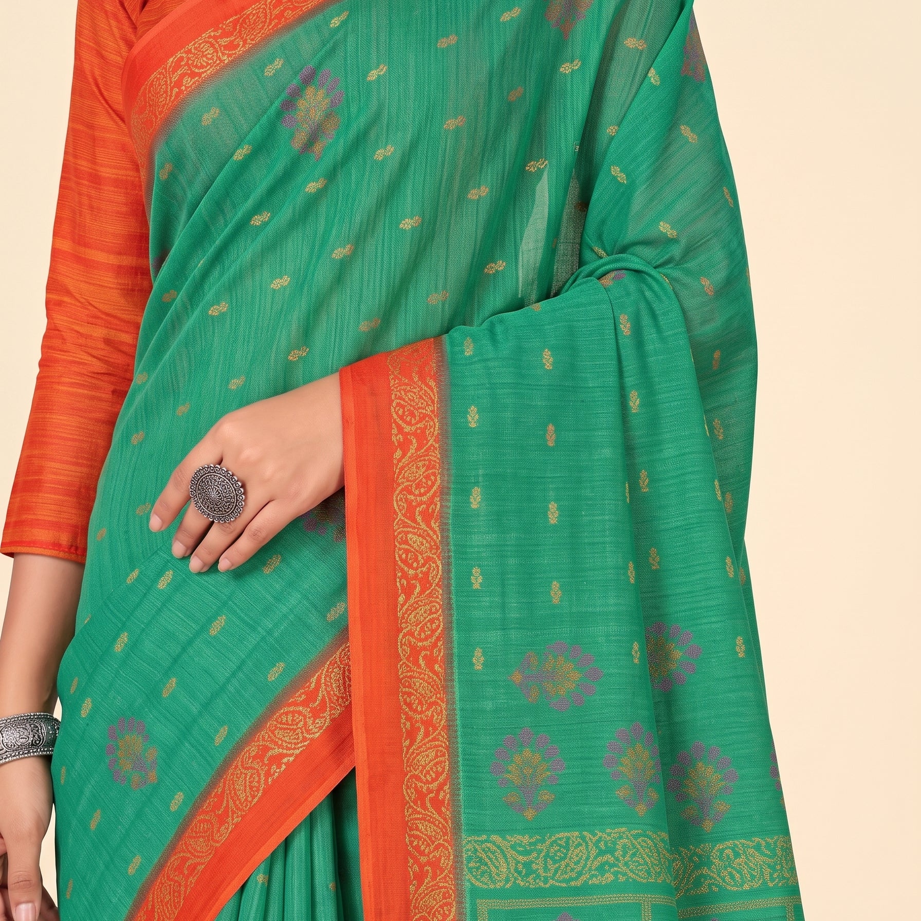 Pallu close-up [sku:KN-50651]
