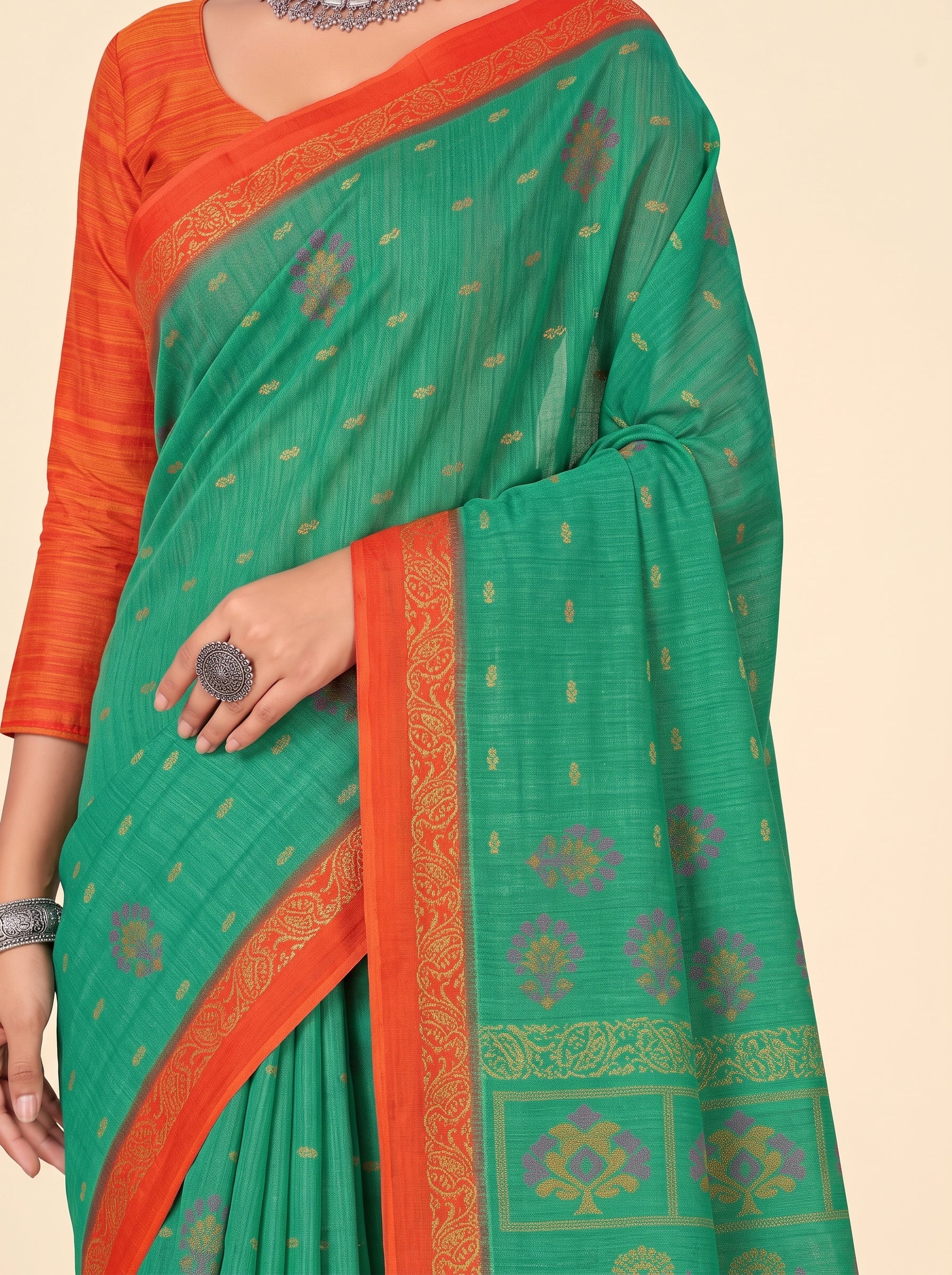Pallu close-up [sku:KN-50651]