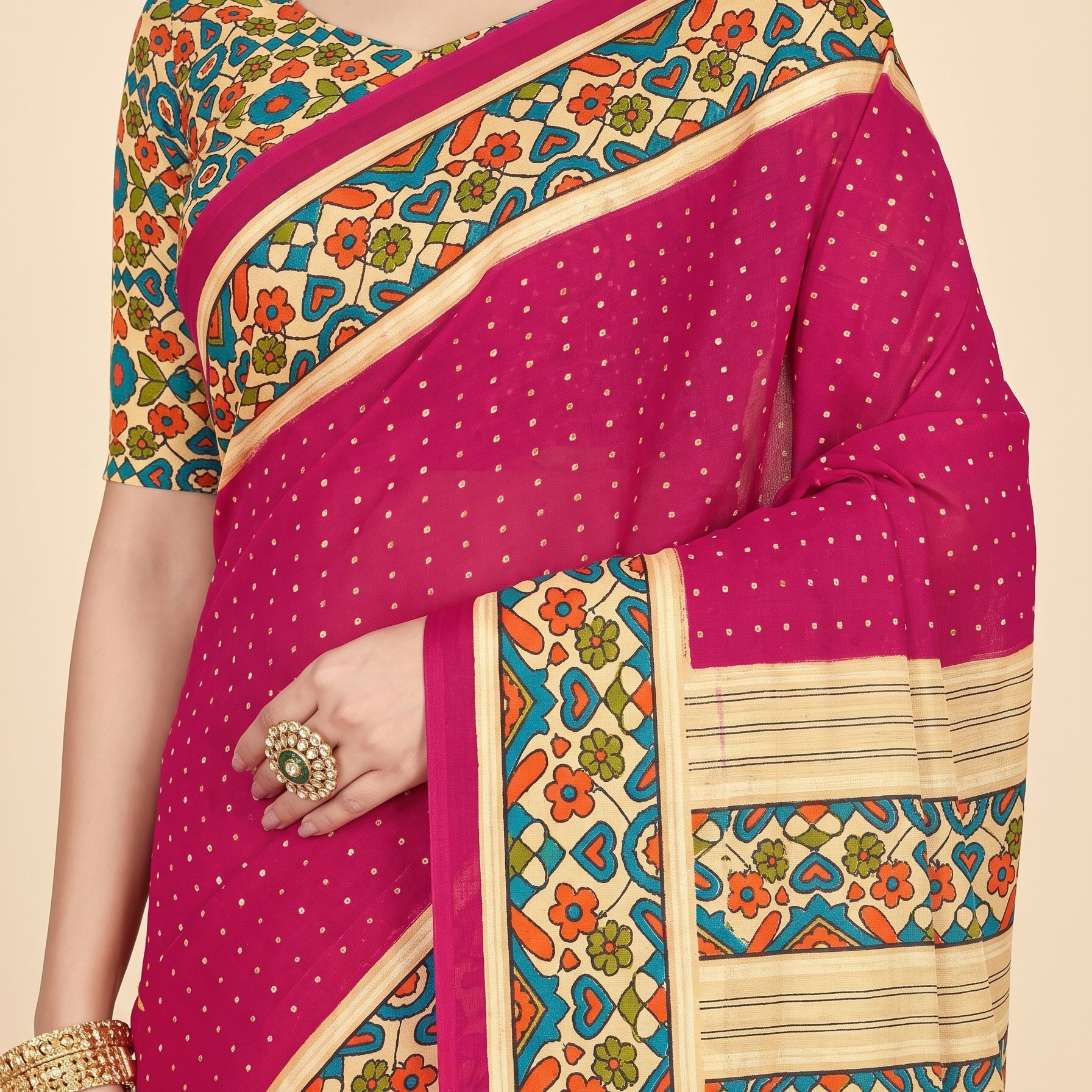 Shared pallu close-up [sku:D.NO.59539]