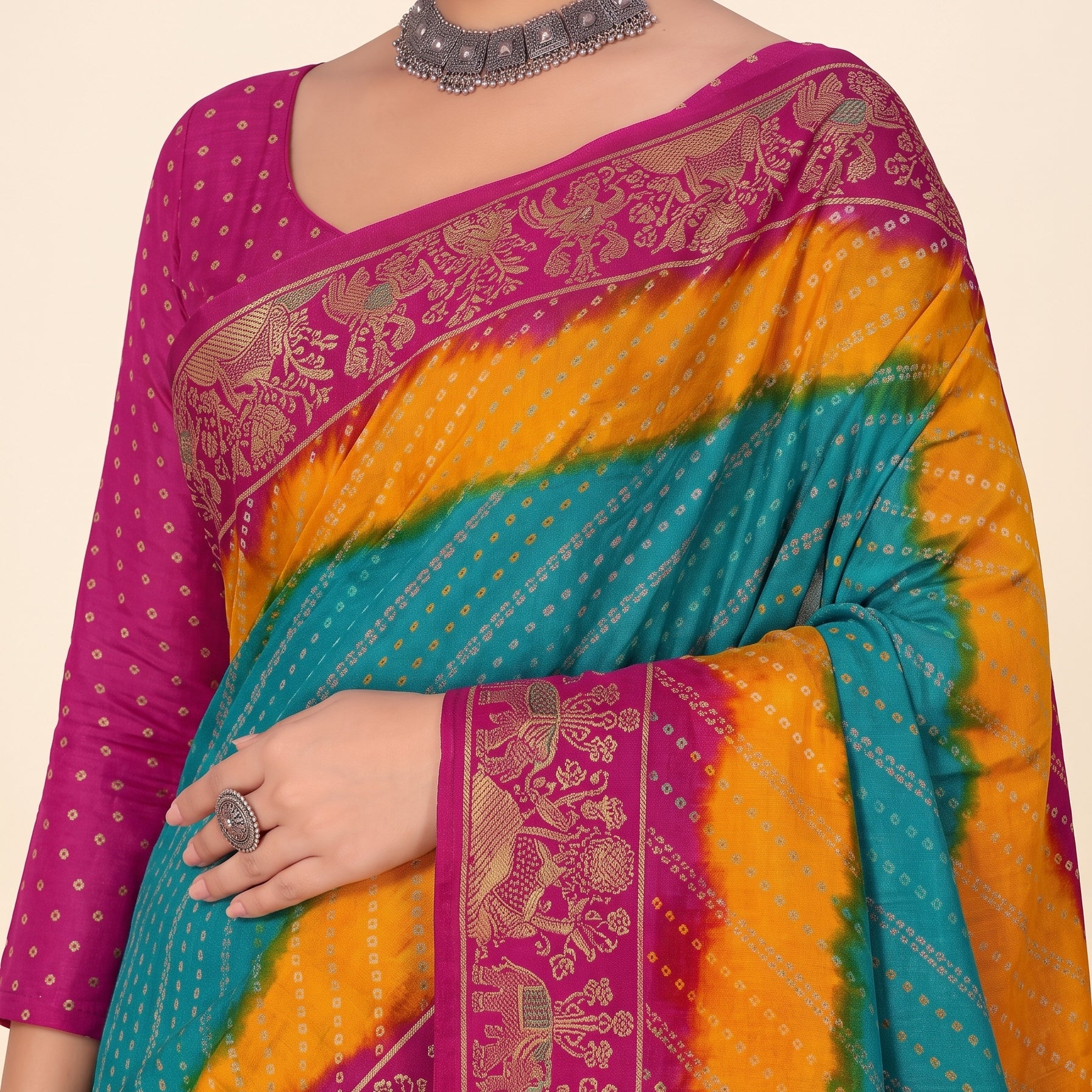Pallu close-up [sku:KN-67904]
