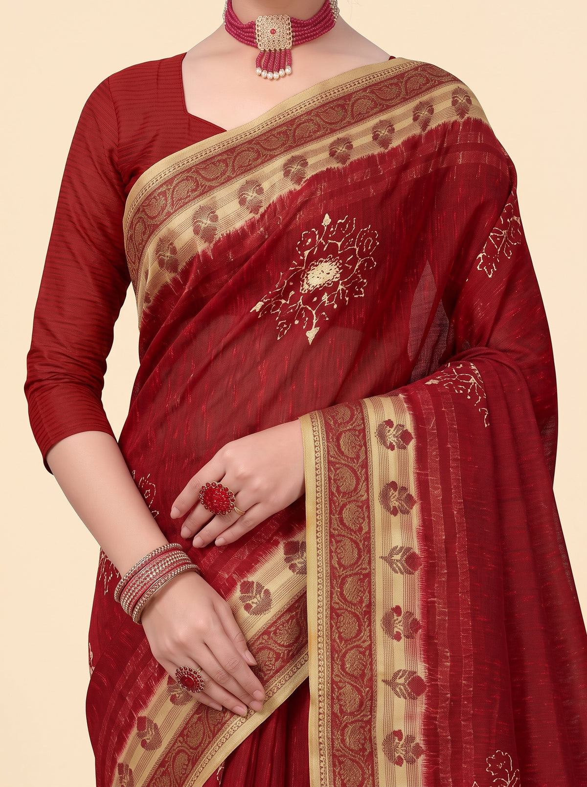 Pallu close-up [sku:KN-8051]