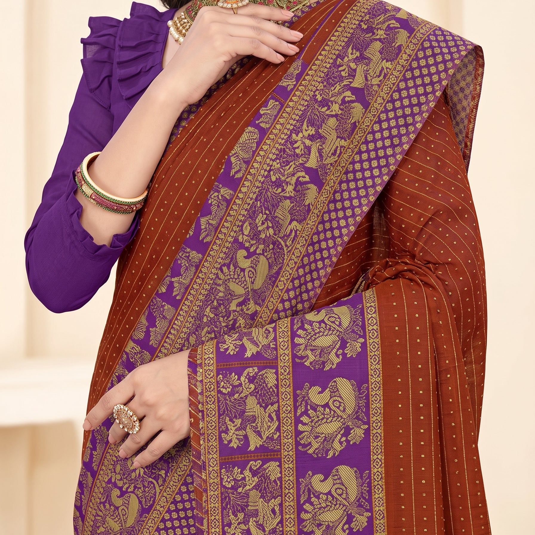 Pallu close-up [sku:BV-24799]