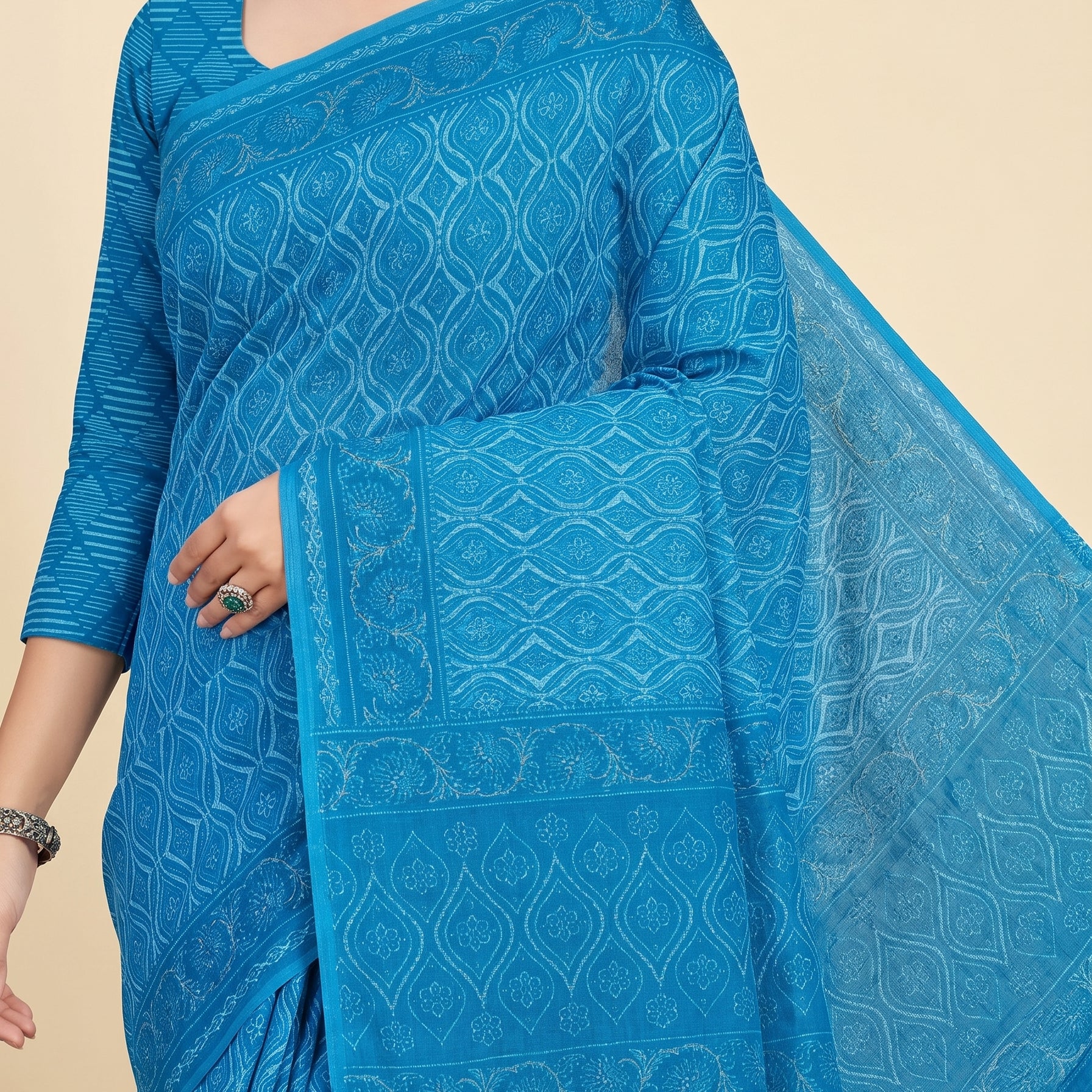 Pallu close-up