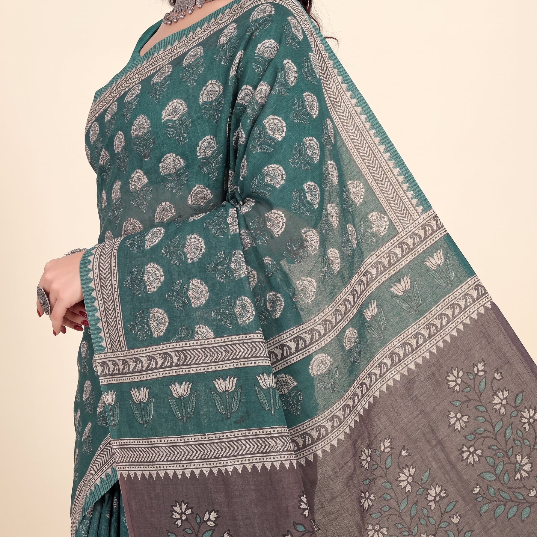 Pallu close-up [sku:KN-66491]