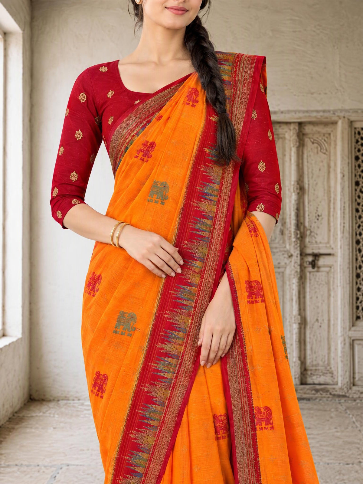 Pallu close-up [sku:KN-99020]