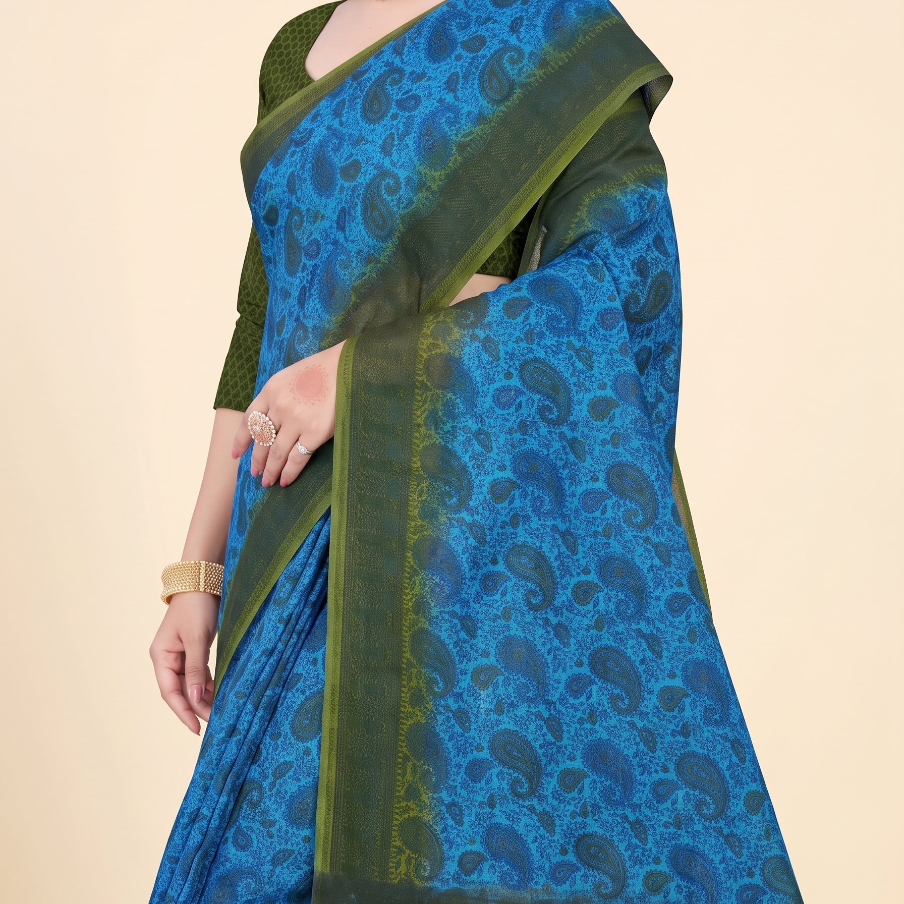 Pallu close-up [sku:KN-15587]