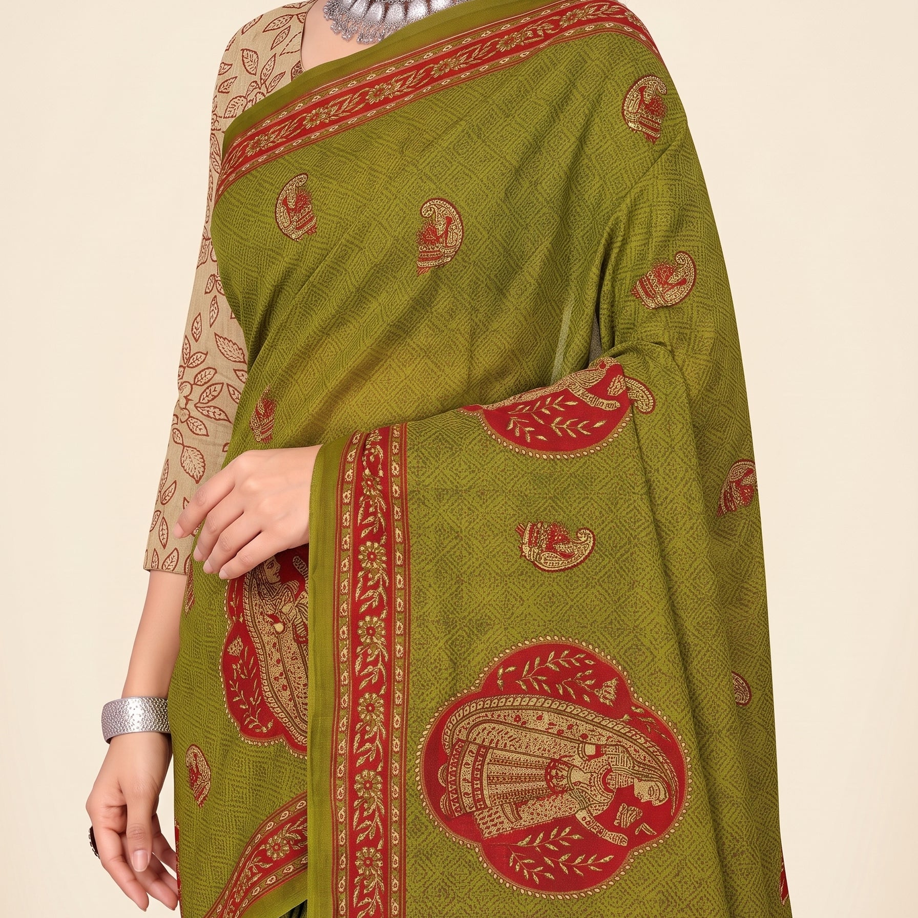 Pallu close-up [sku:KN-62890]