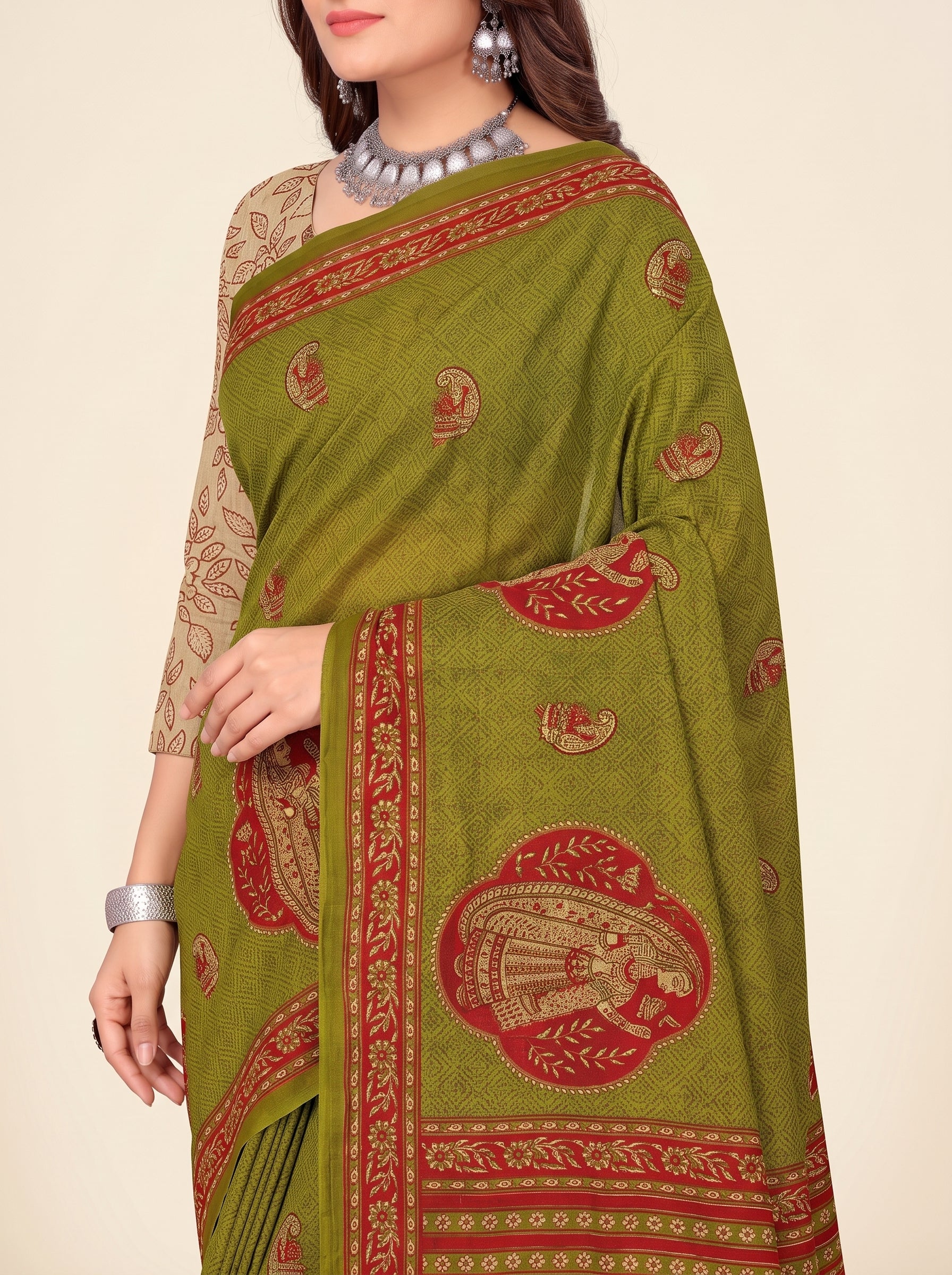 Pallu close-up [sku:KN-62890]