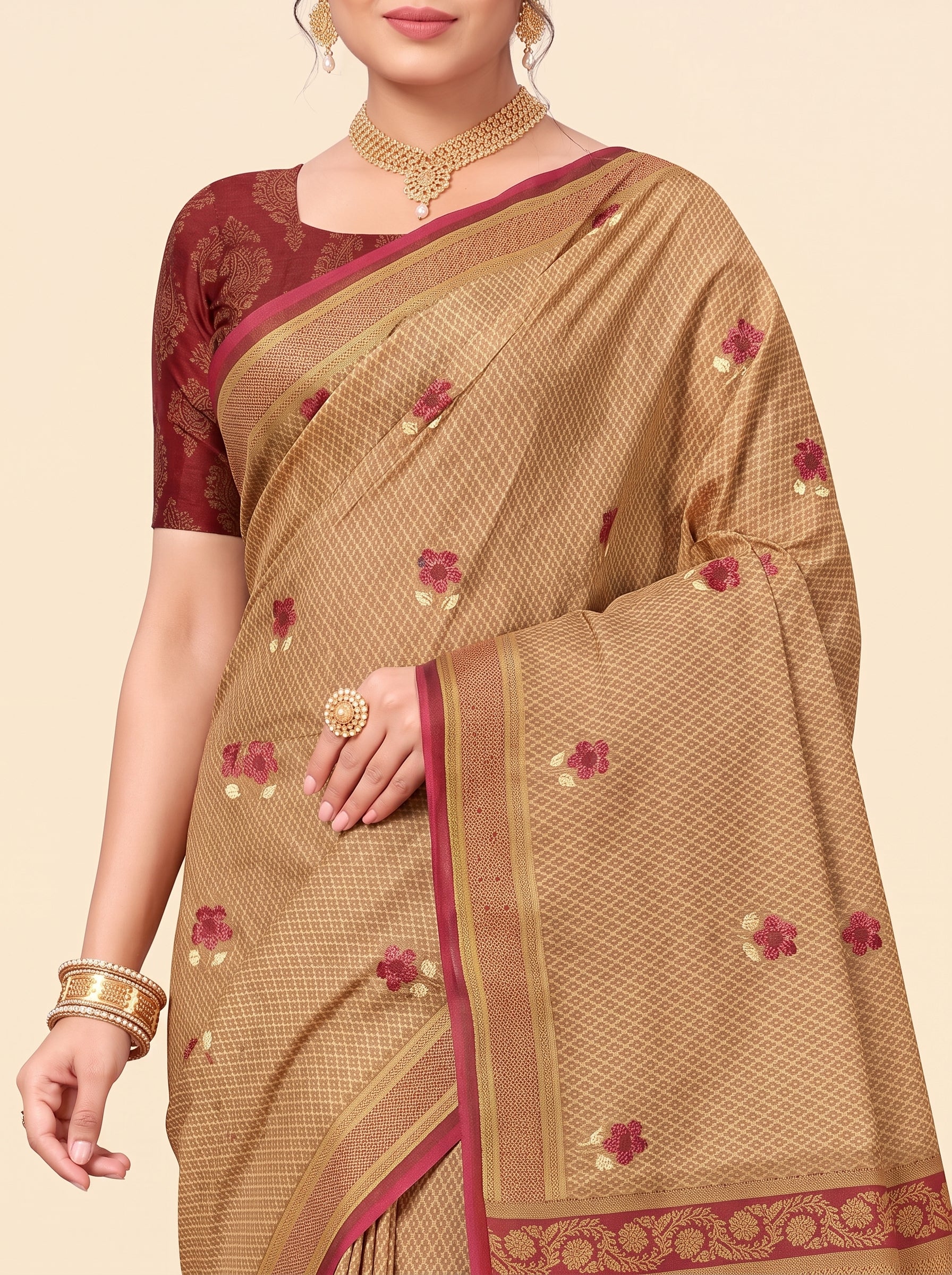 Shared pallu close-up [sku:D.NO.42426]