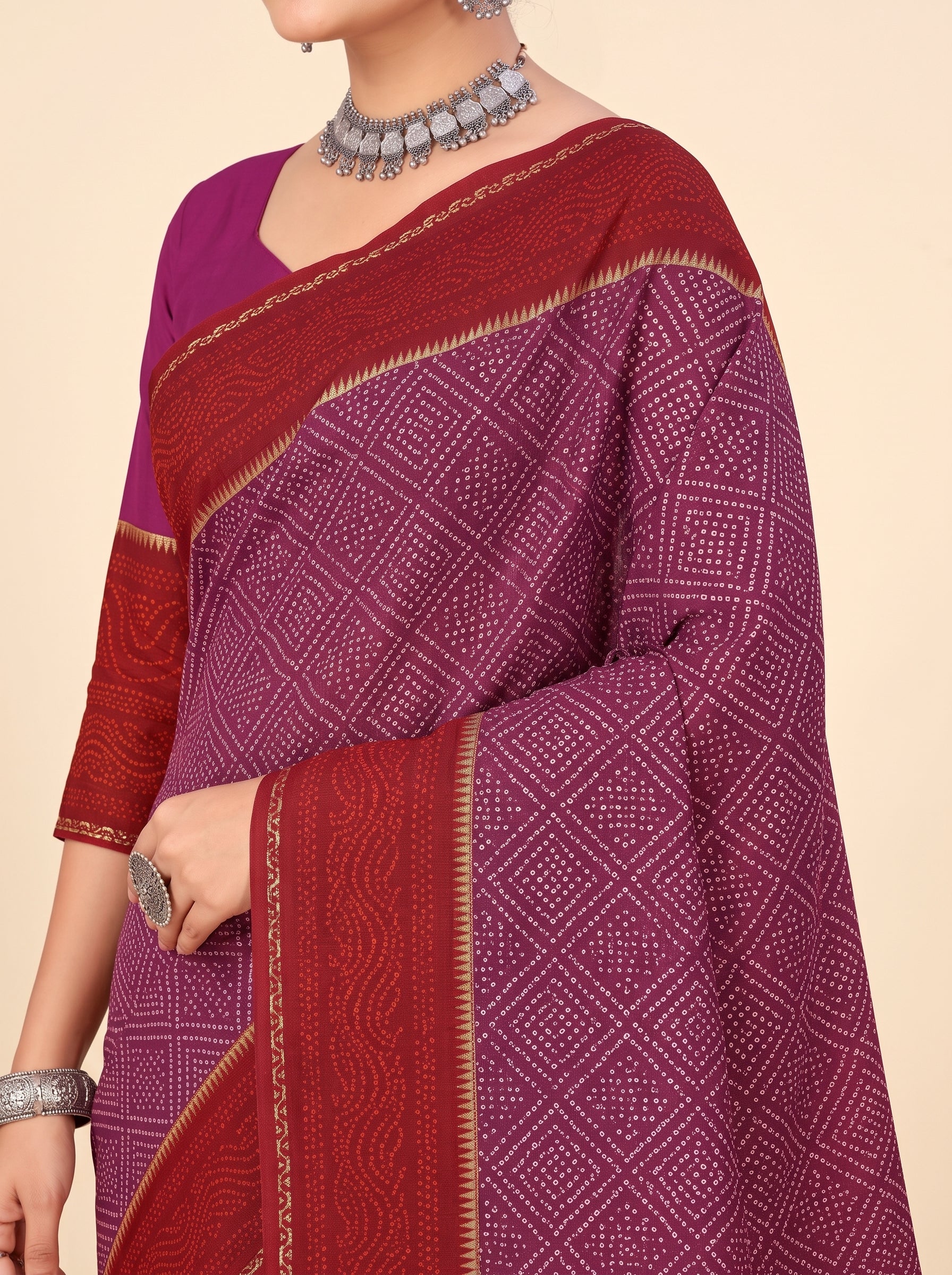 Shared pallu close-up [sku:KN-66799]