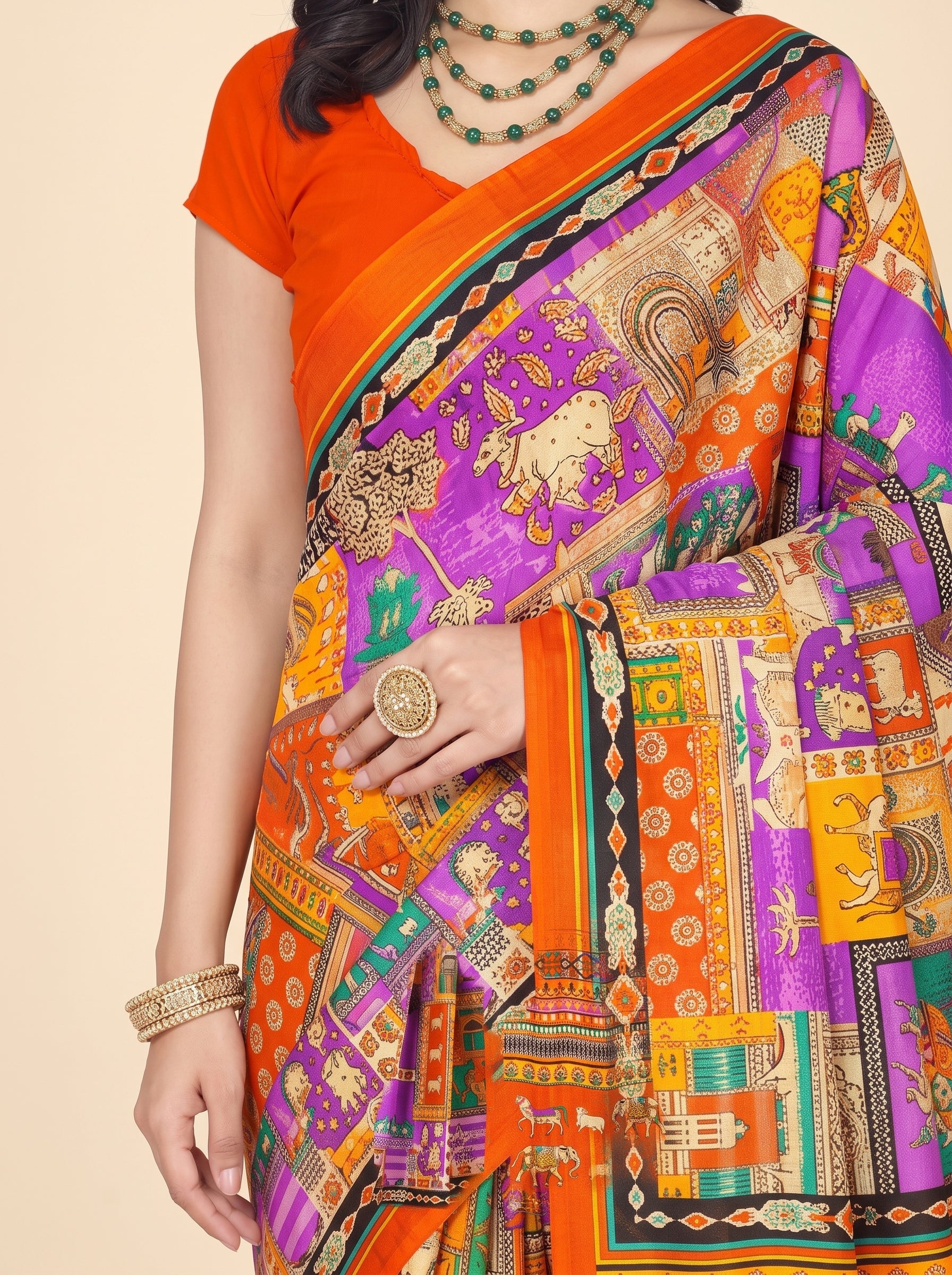 Shared pallu close-up [sku:D.NO.59527]