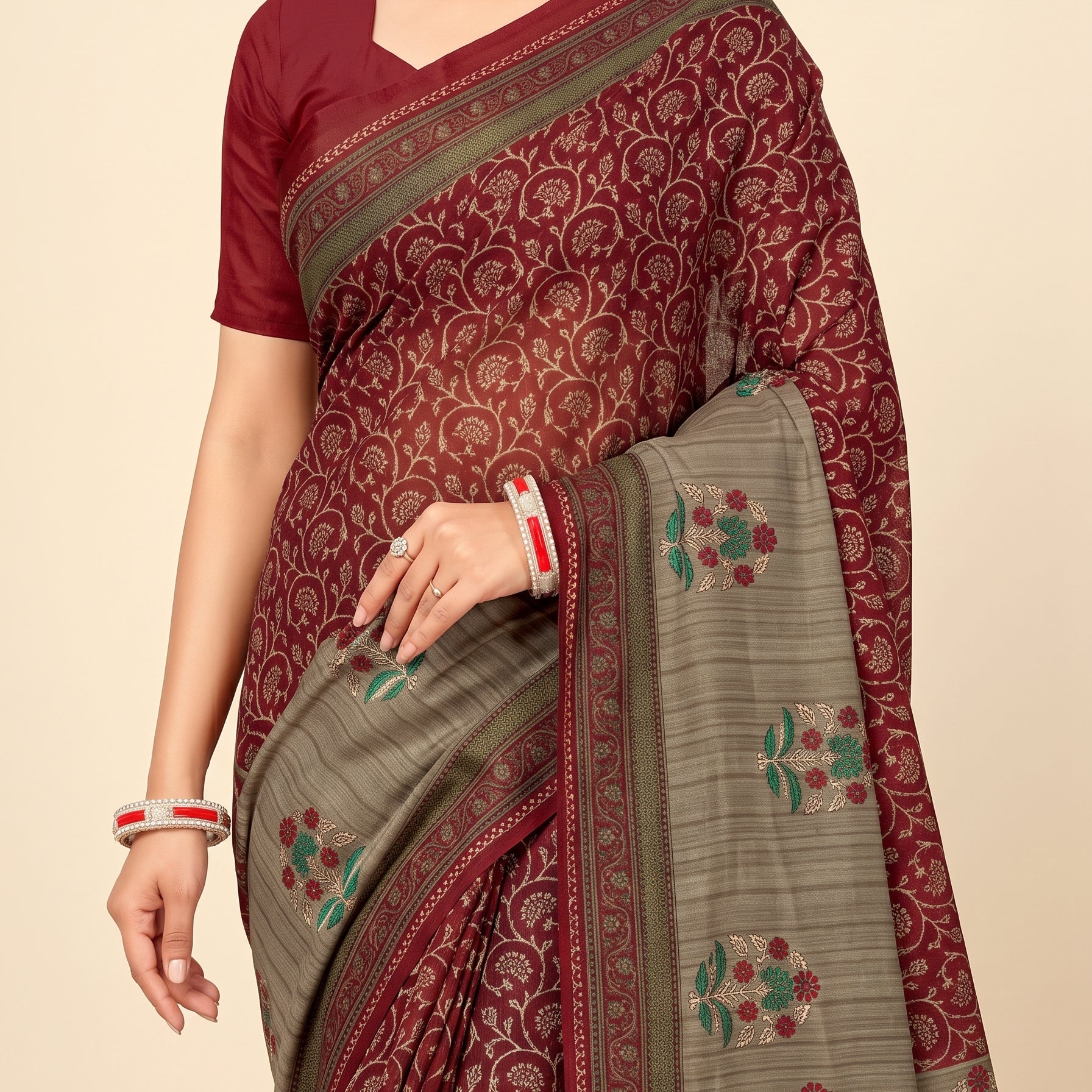 Pallu close-up [sku:D.NO.36084]