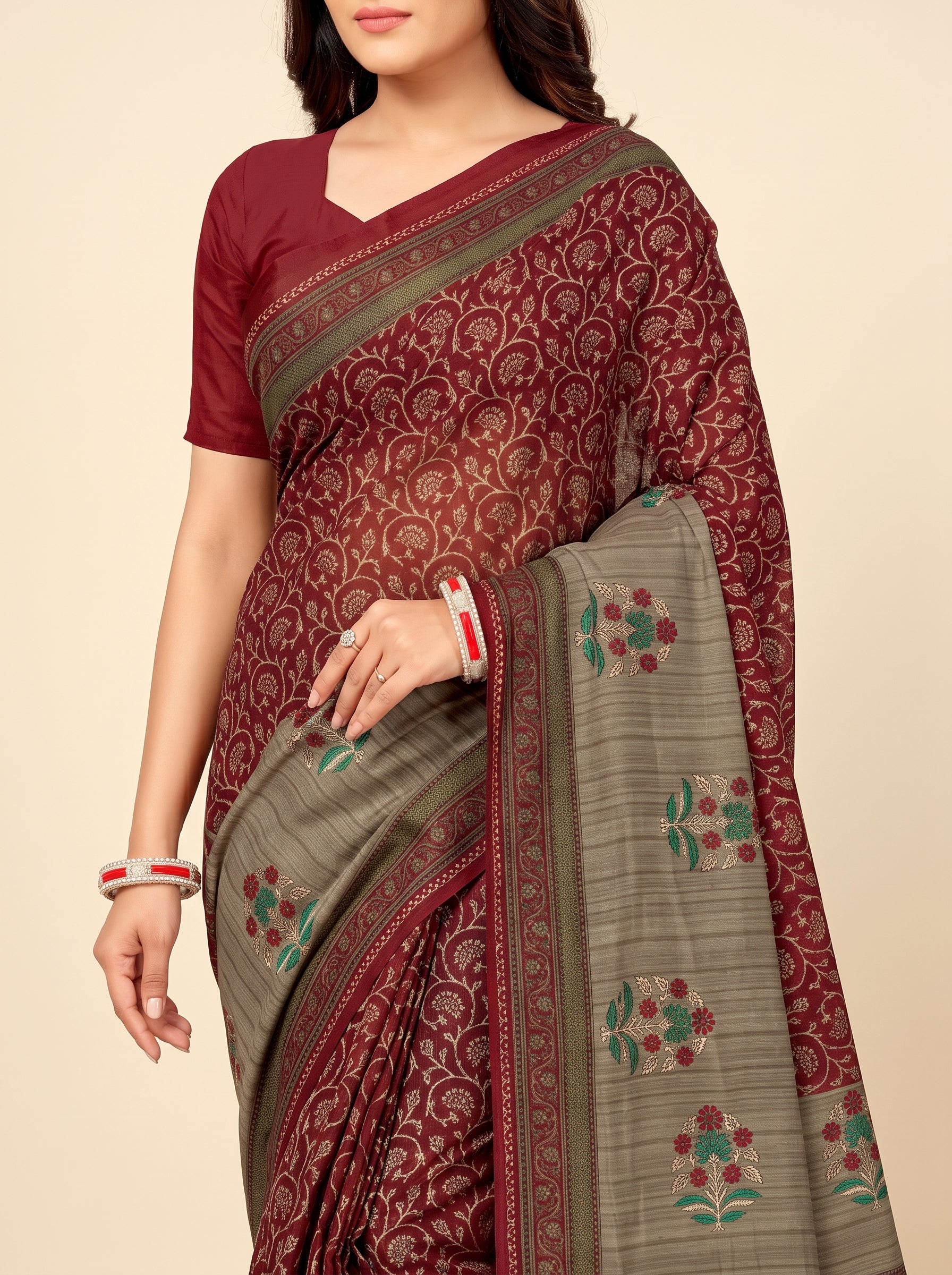 Pallu close-up [sku:D.NO.36084]