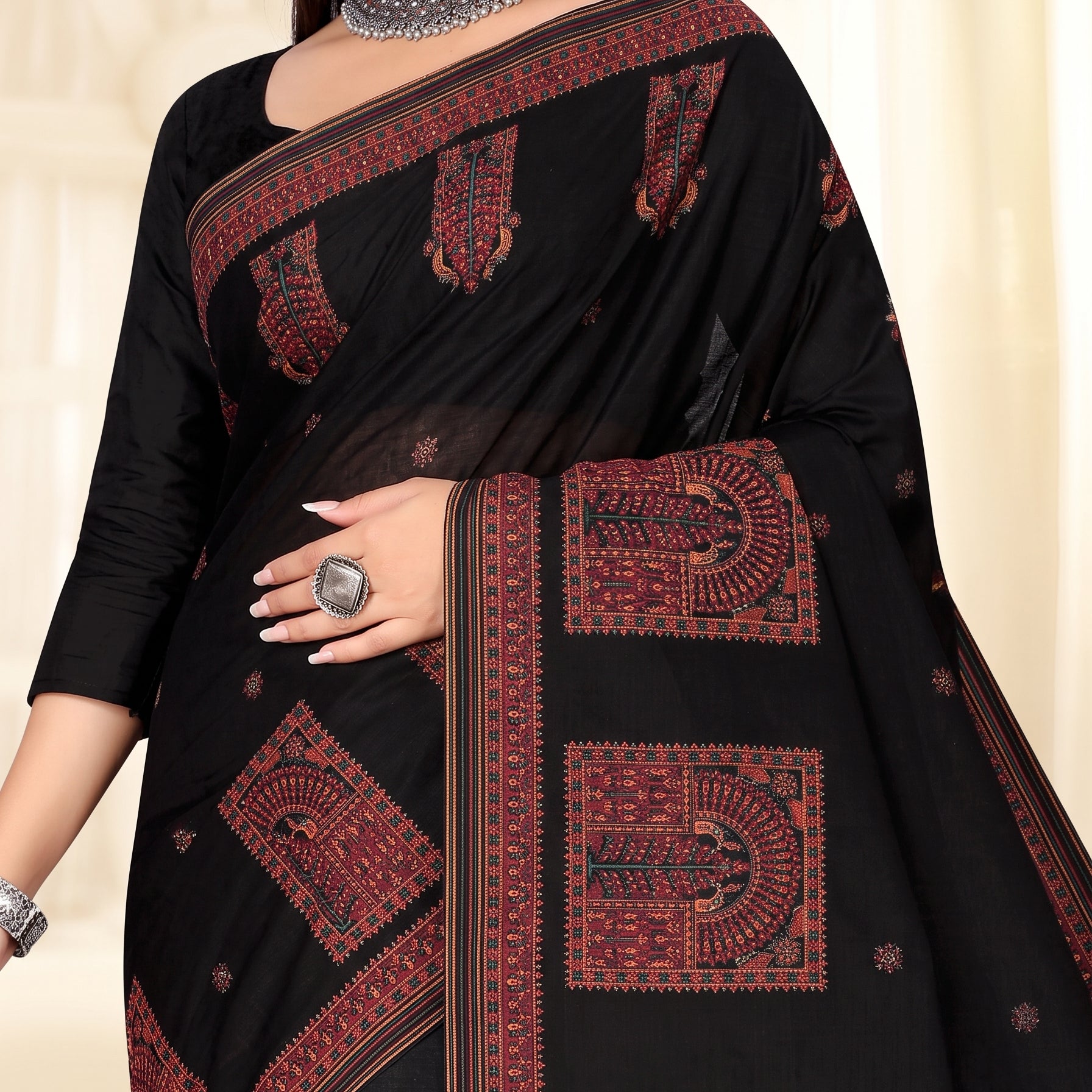 Pallu close-up [sku:KN-50776]
