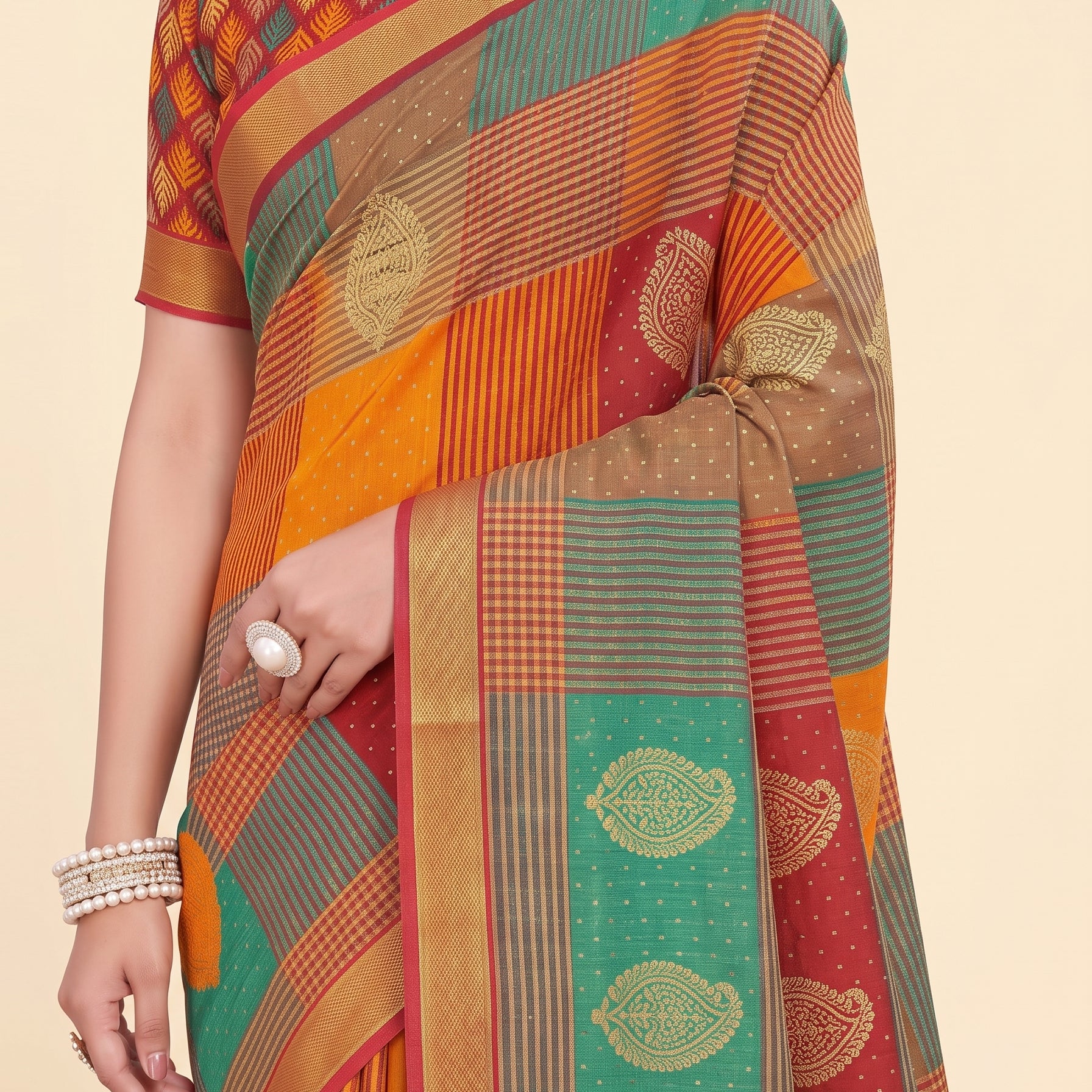 Pallu close-up [sku:JA-14723]