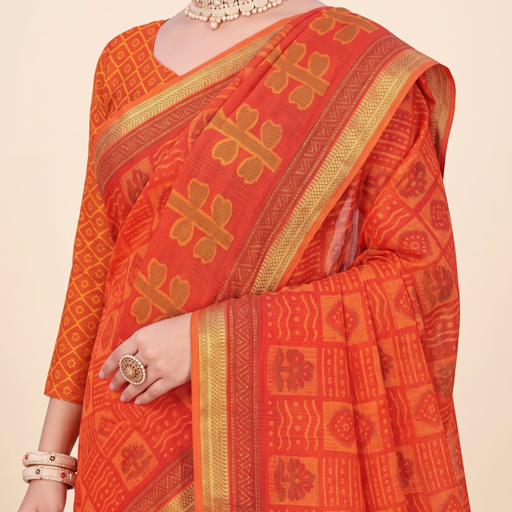 Pallu close-up [sku:KN-56073]
