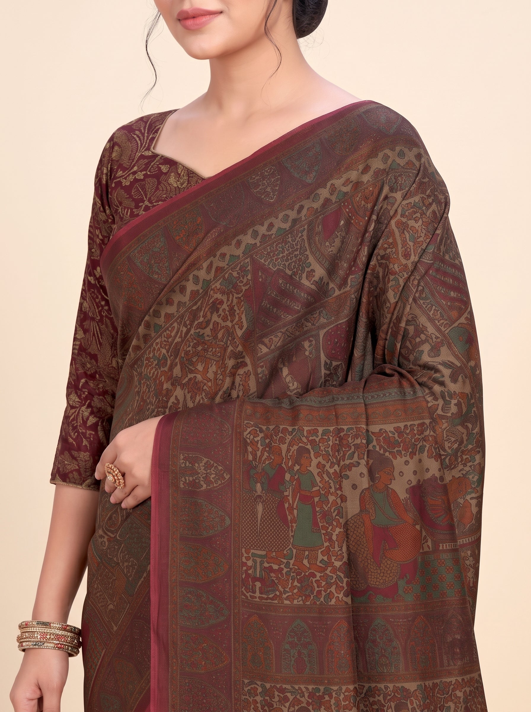 Pallu close-up [sku:JA-13765]