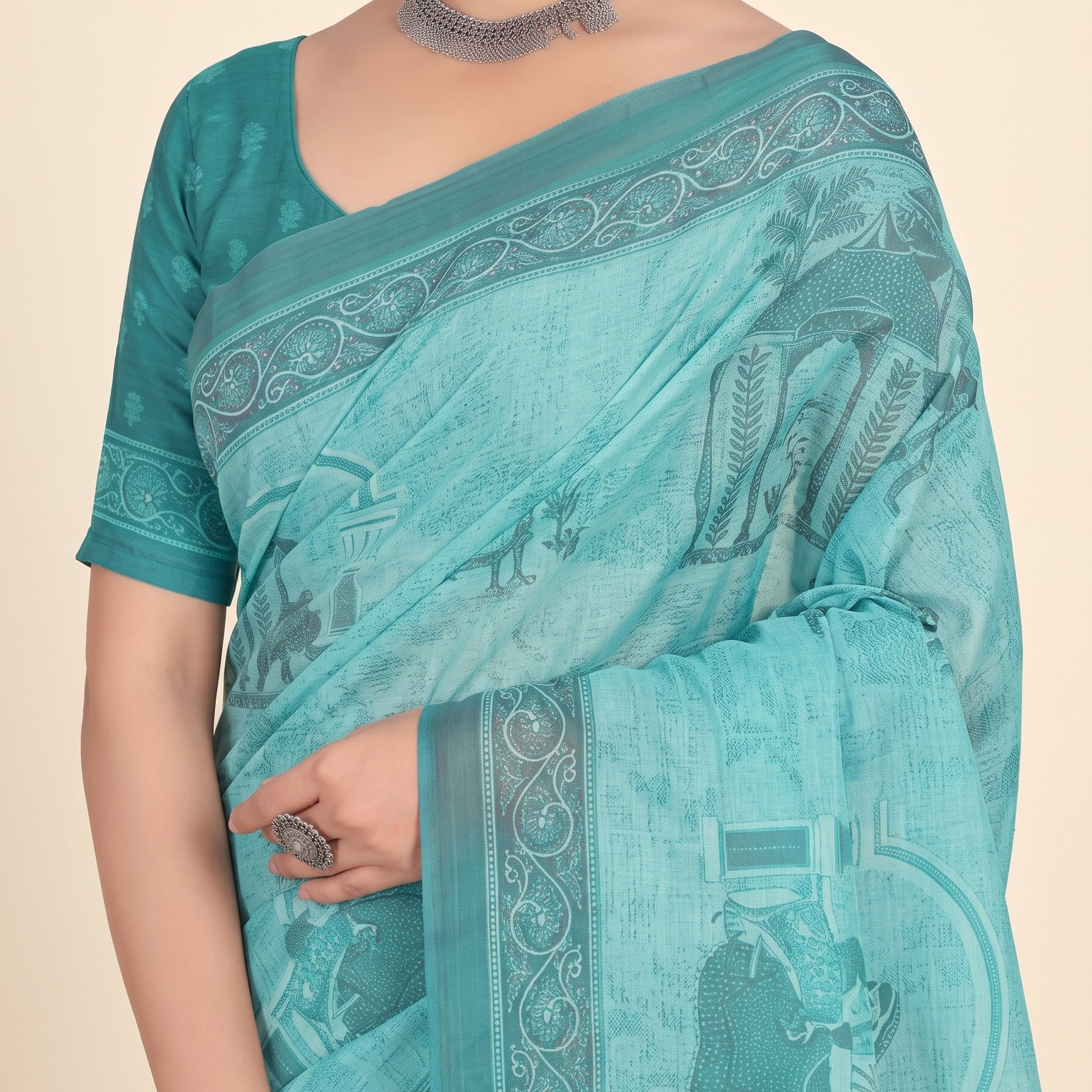 Shared pallu close-up [sku:KN-69894]