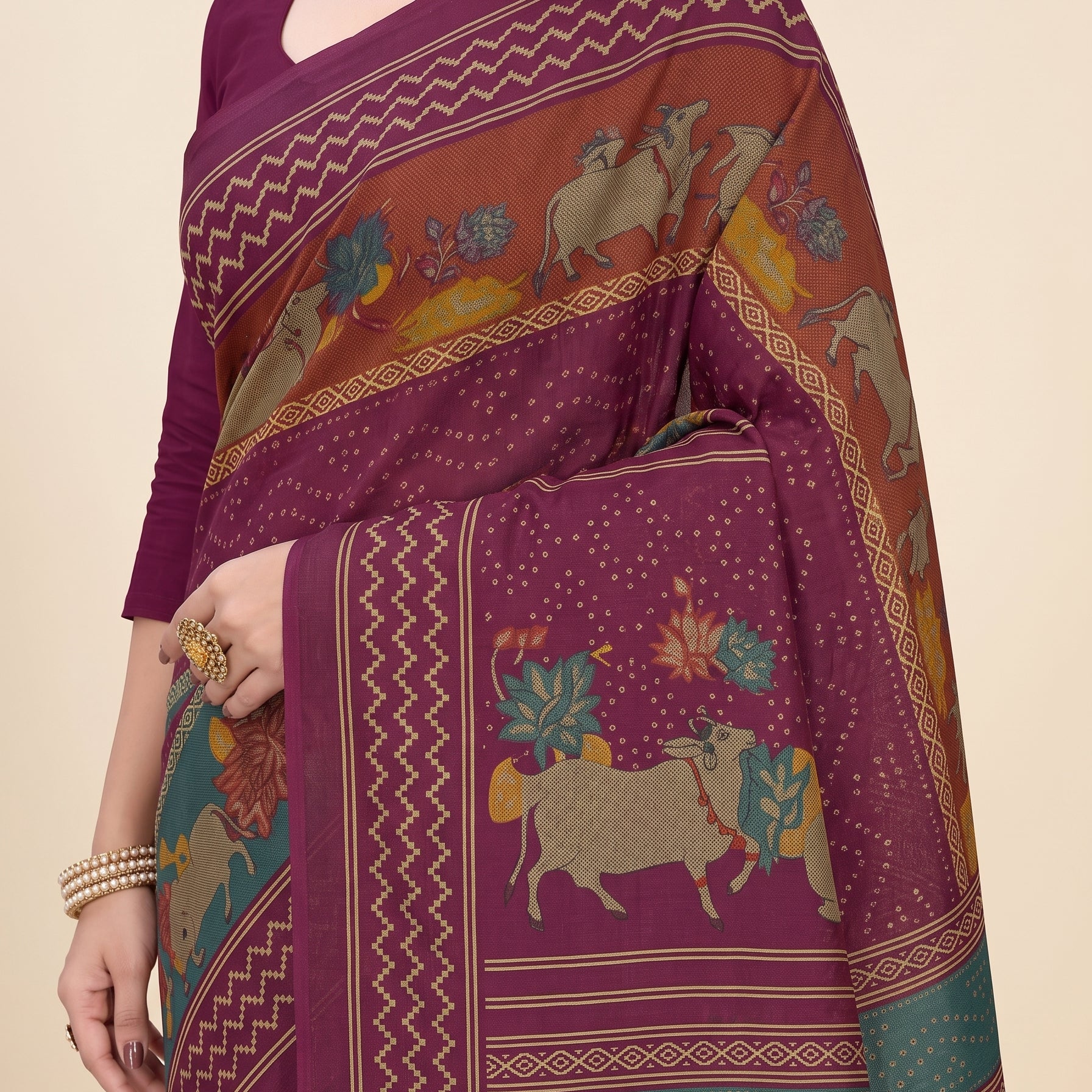 Pallu close-up [sku:BV-24752]