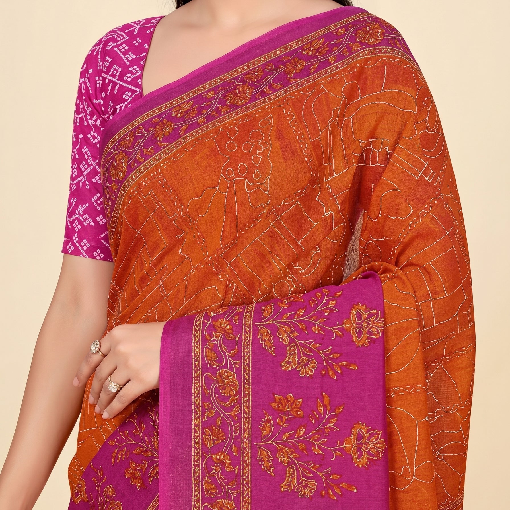 Pallu close-up [sku:KN-66524]