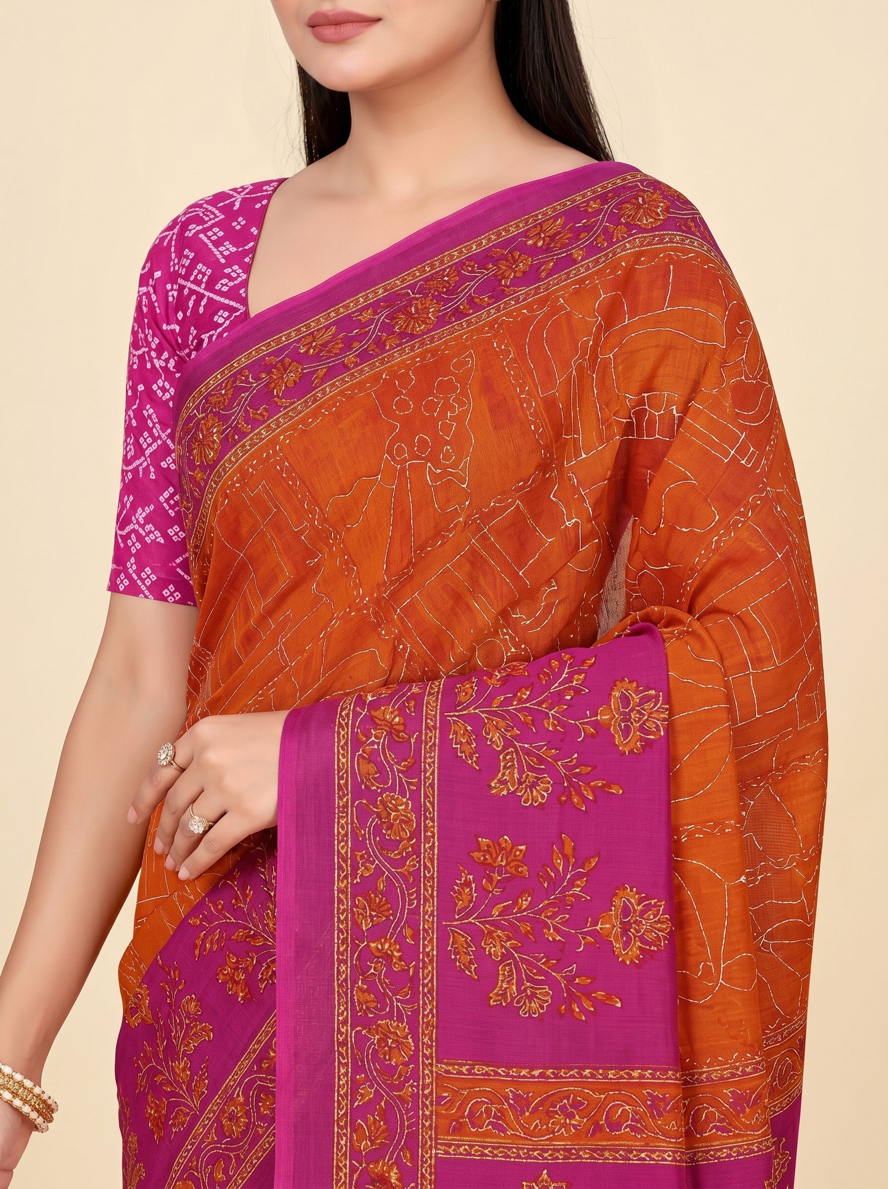 Pallu close-up [sku:KN-66524]