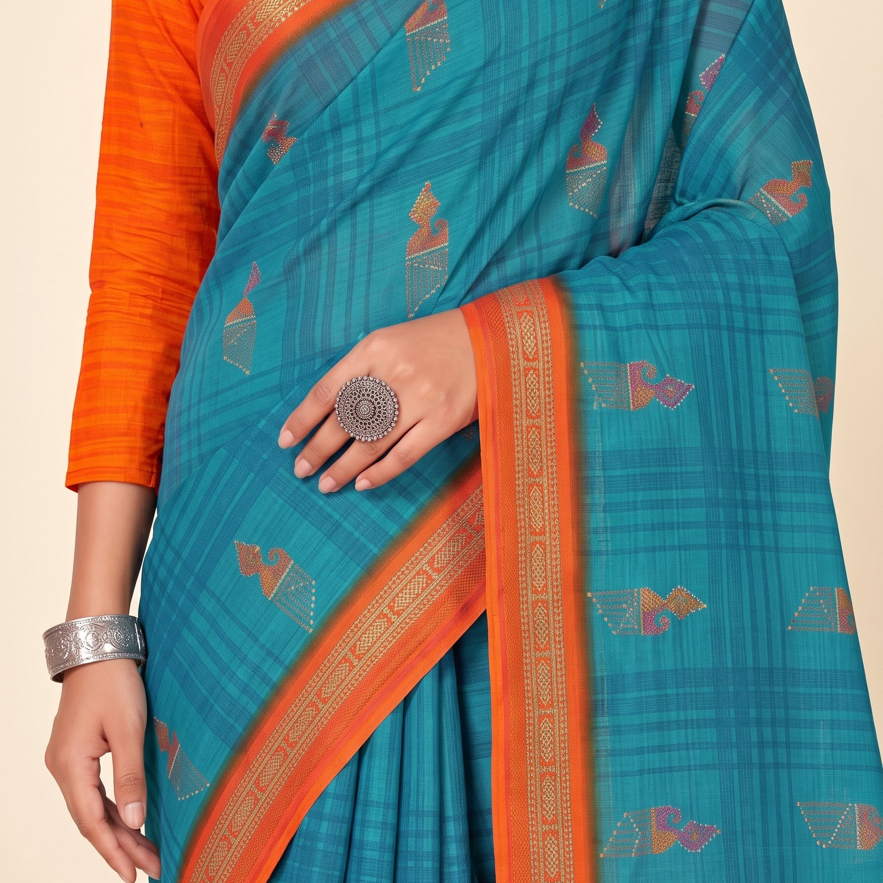 Pallu close-up [sku:KN-50653]