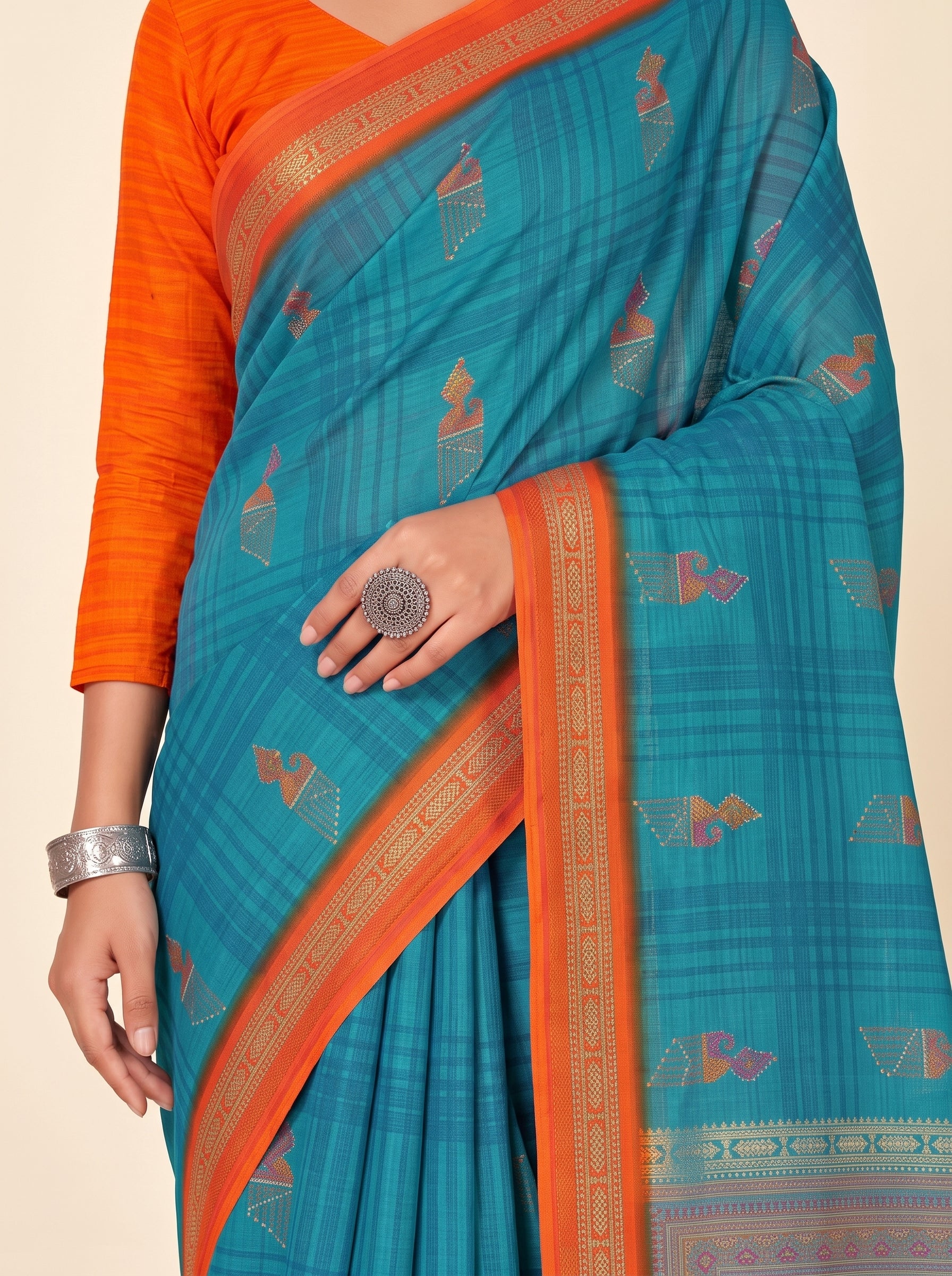 Pallu close-up [sku:KN-50653]