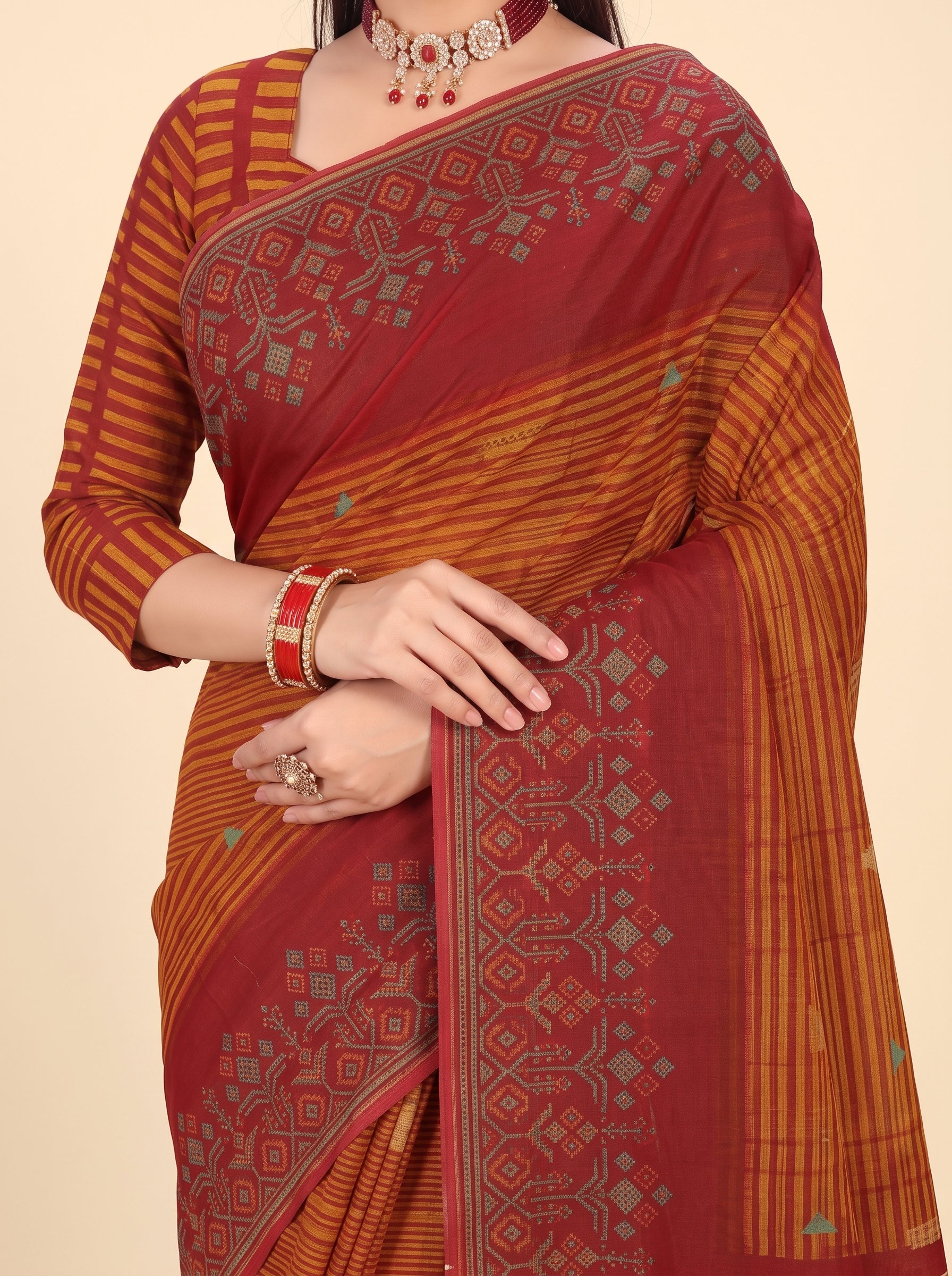 Pallu close-up [sku:JA-9685]
