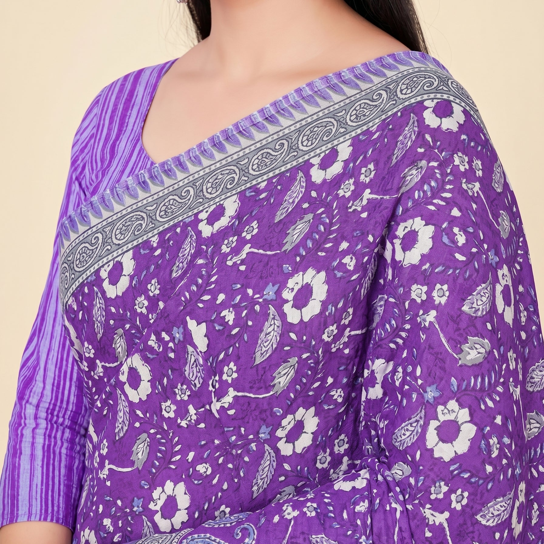 Pallu close-up