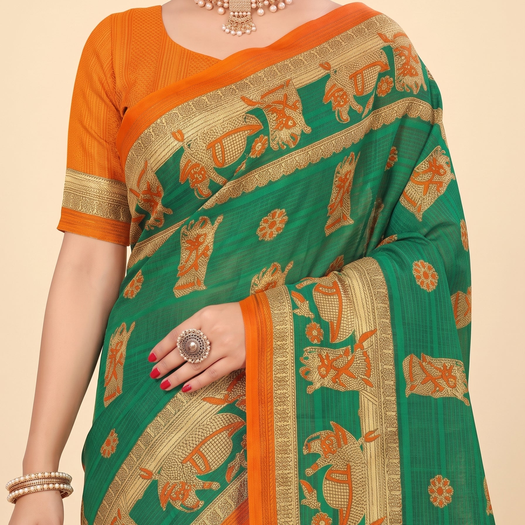 Pallu close-up [sku:KN-51171]