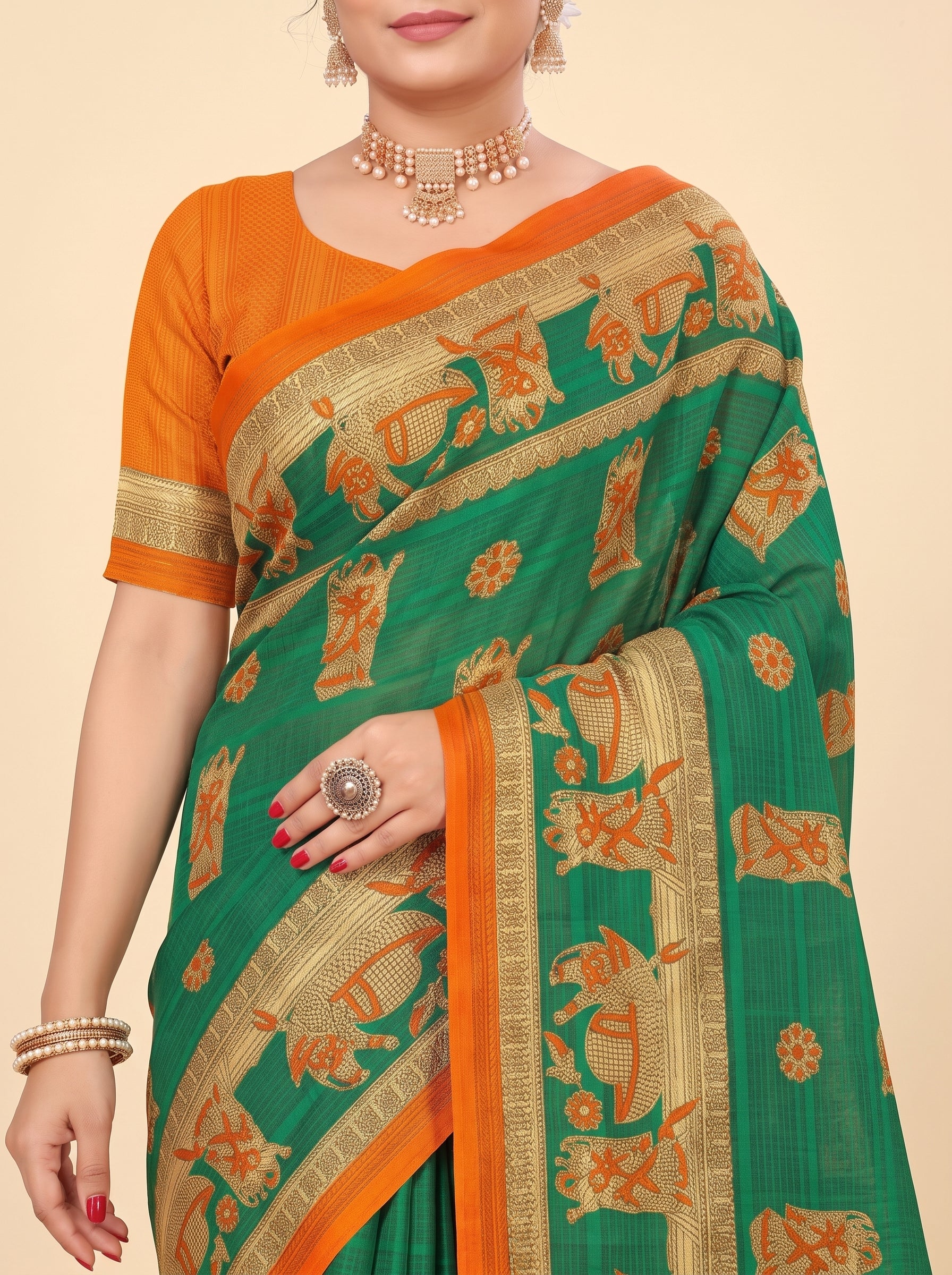 Pallu close-up [sku:KN-51171]