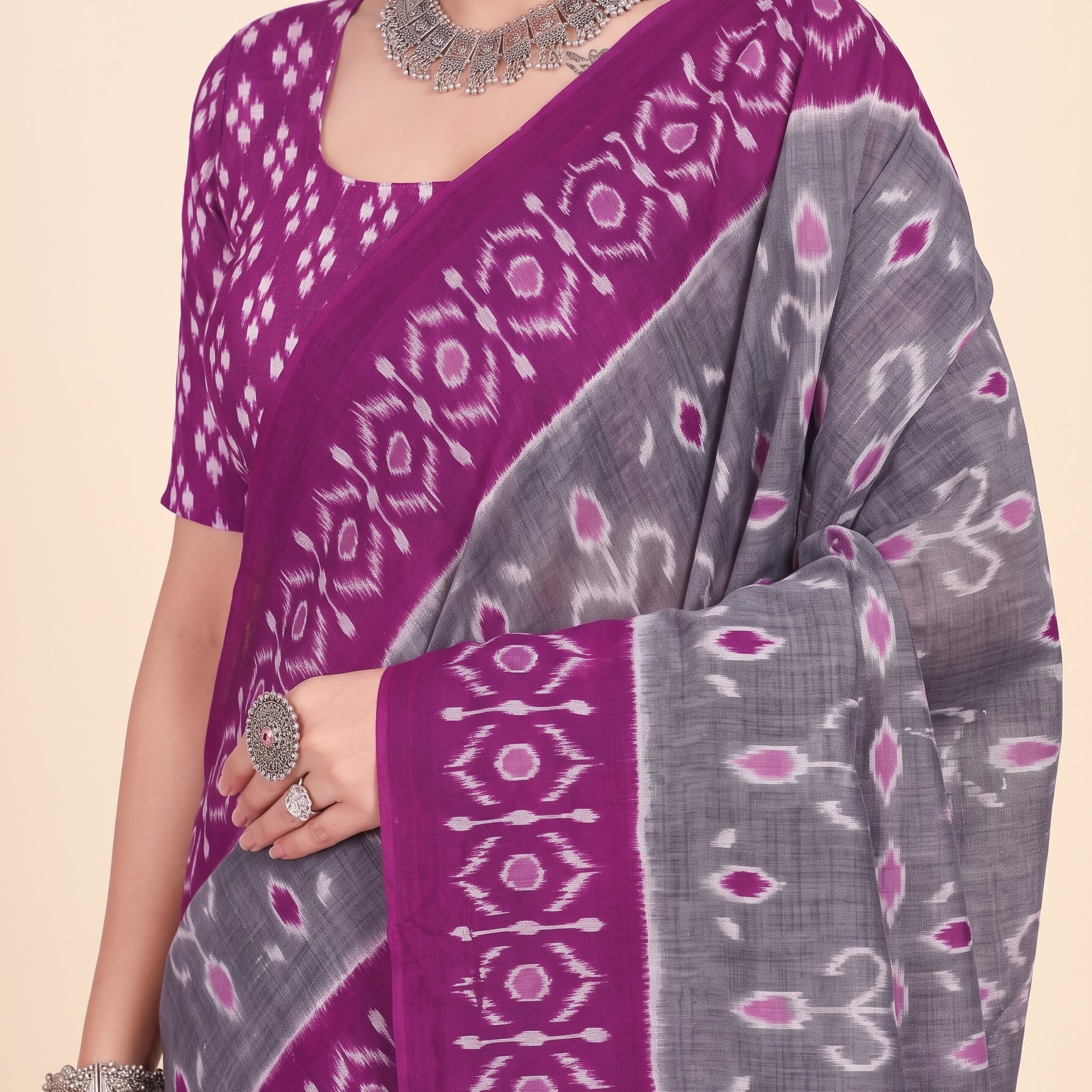 Pallu close-up [sku:KN-69412]