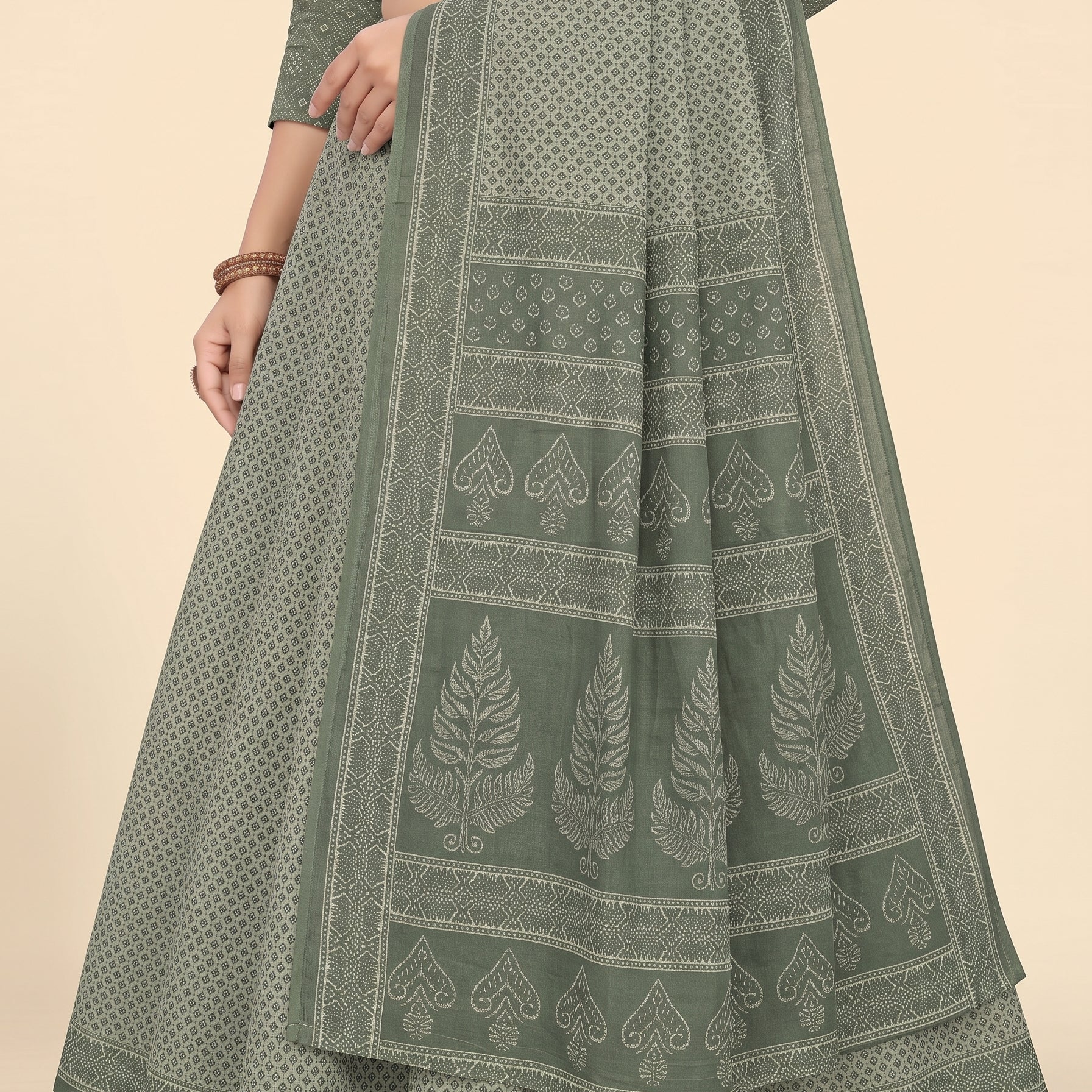 Pallu close-up [sku:KN-9880]