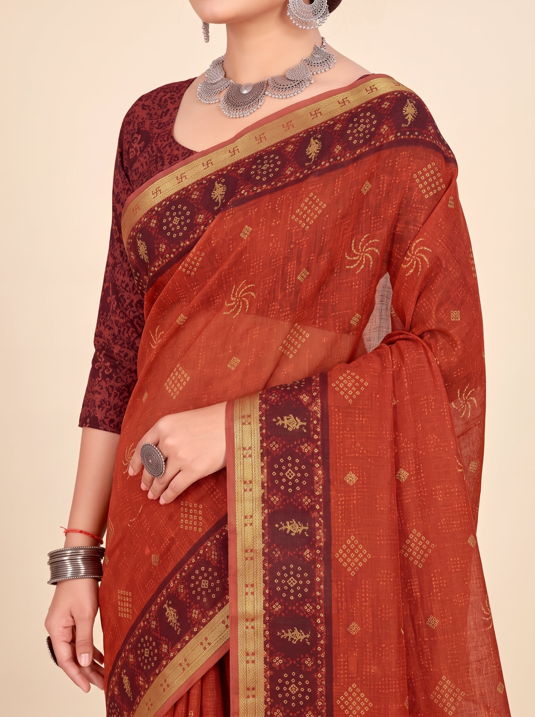 Pallu close-up [sku:KN-65595]