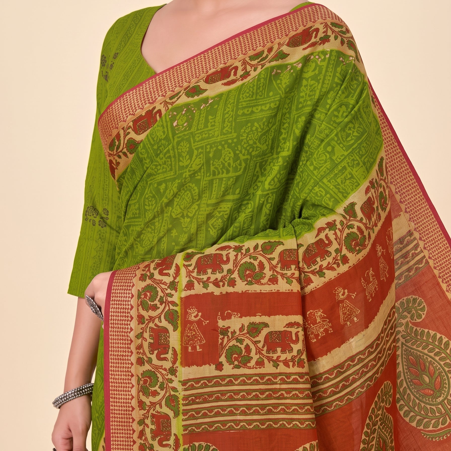 Pallu close-up [sku:KN-65308]