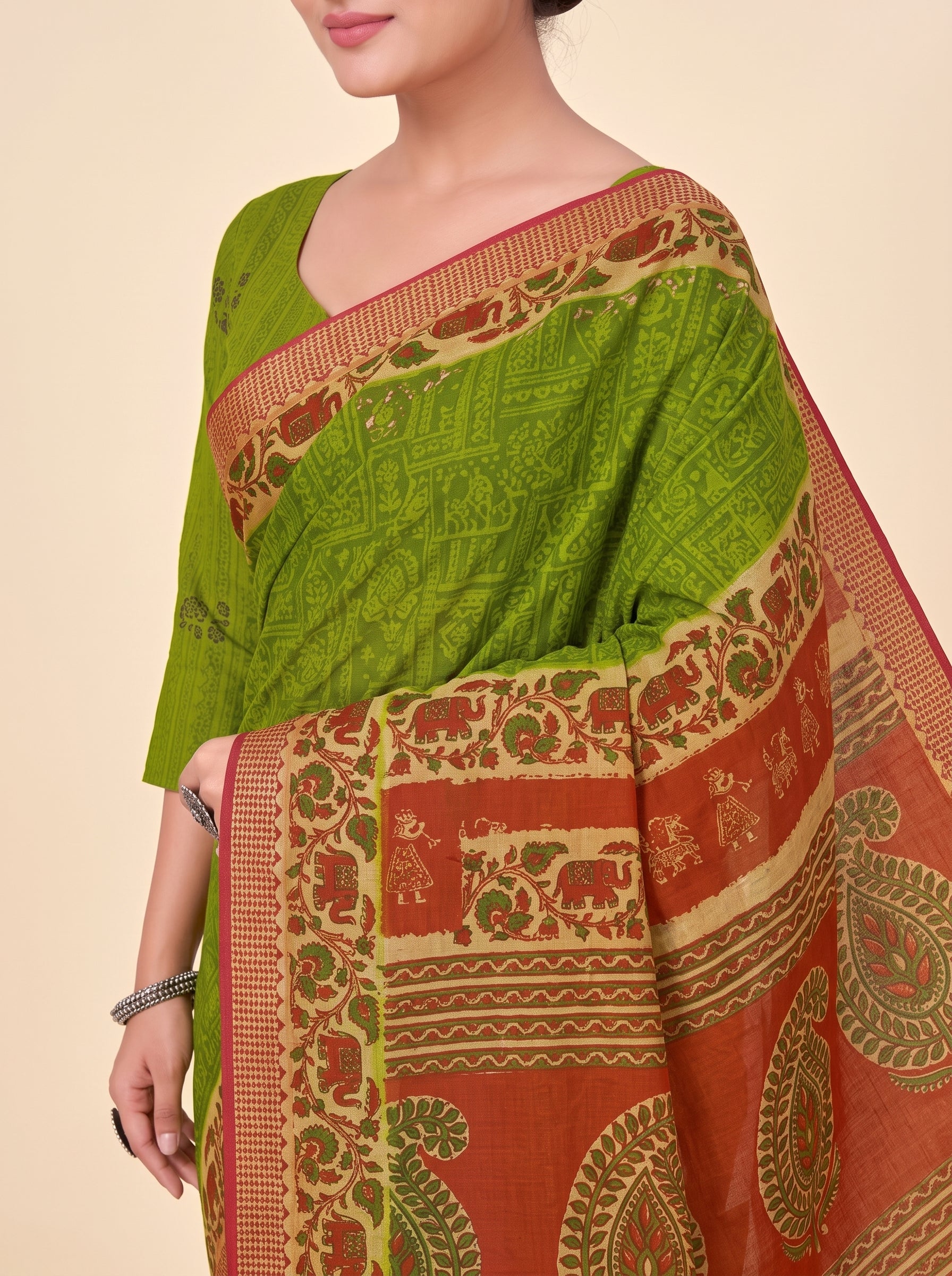 Pallu close-up [sku:KN-65308]