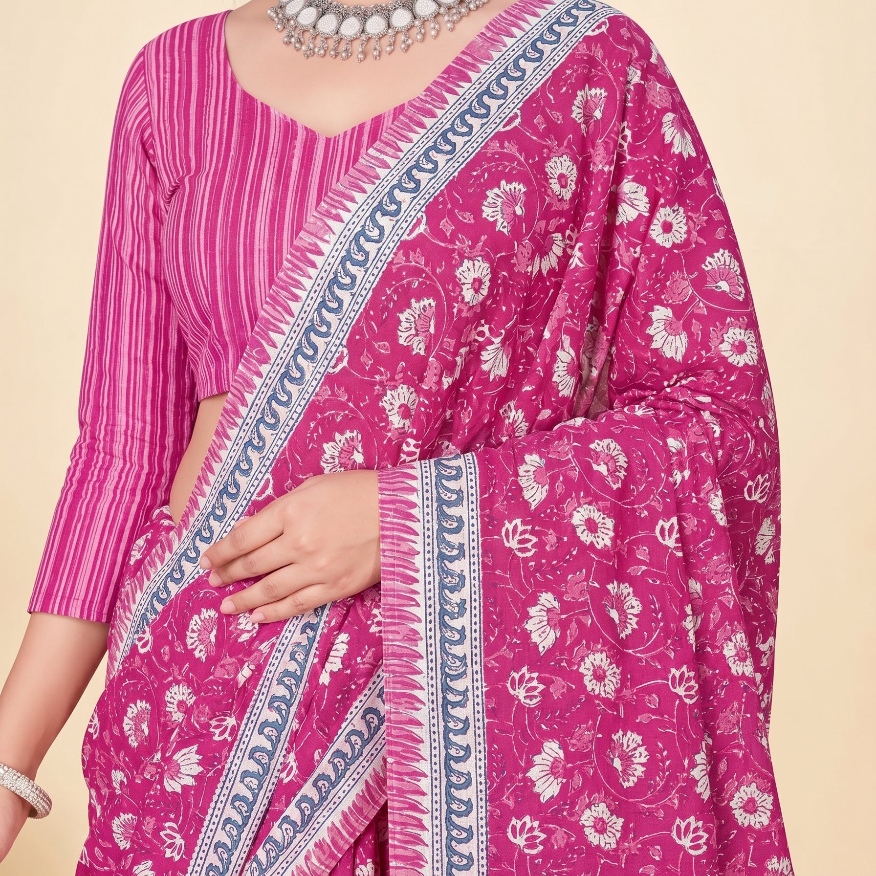 Pallu close-up