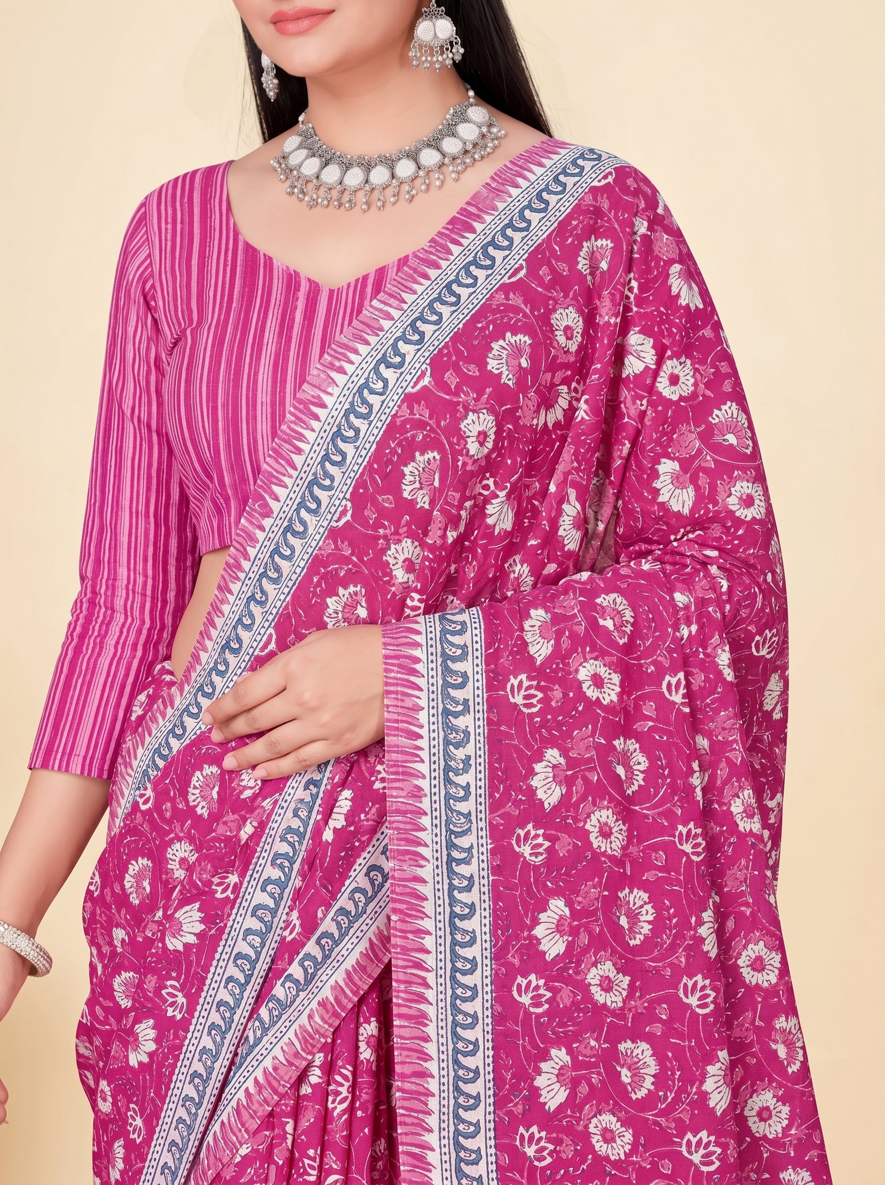 Pallu close-up