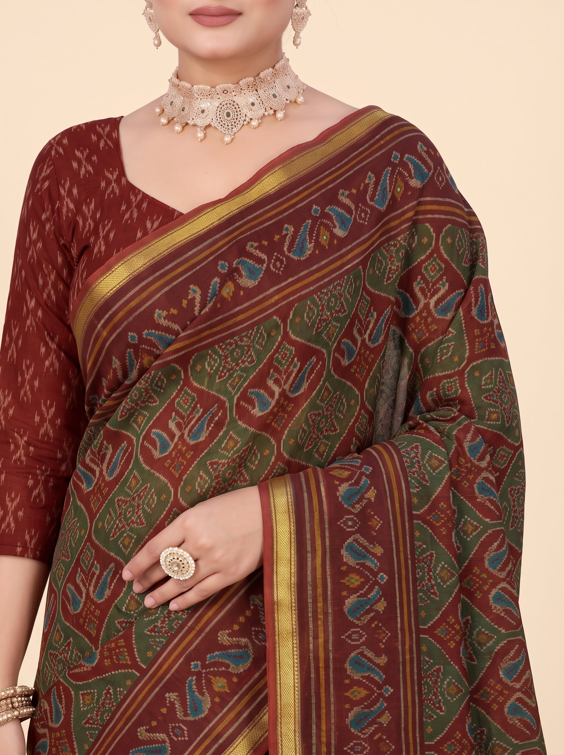 Pallu close-up [sku:KN-53192]