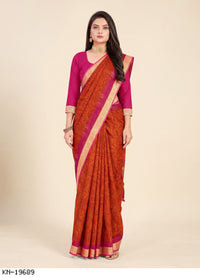 Rust Orange & Rani Pink