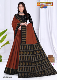 Diamond Grid Pallu