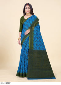 Blue & Dark Green