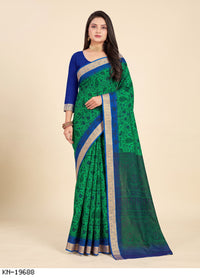 Emerald Green & Blue