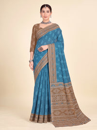 Blue & Brown