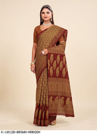 Brown & Maroon