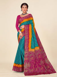 Teal and Magenta