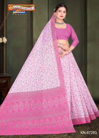 Magenta & White
